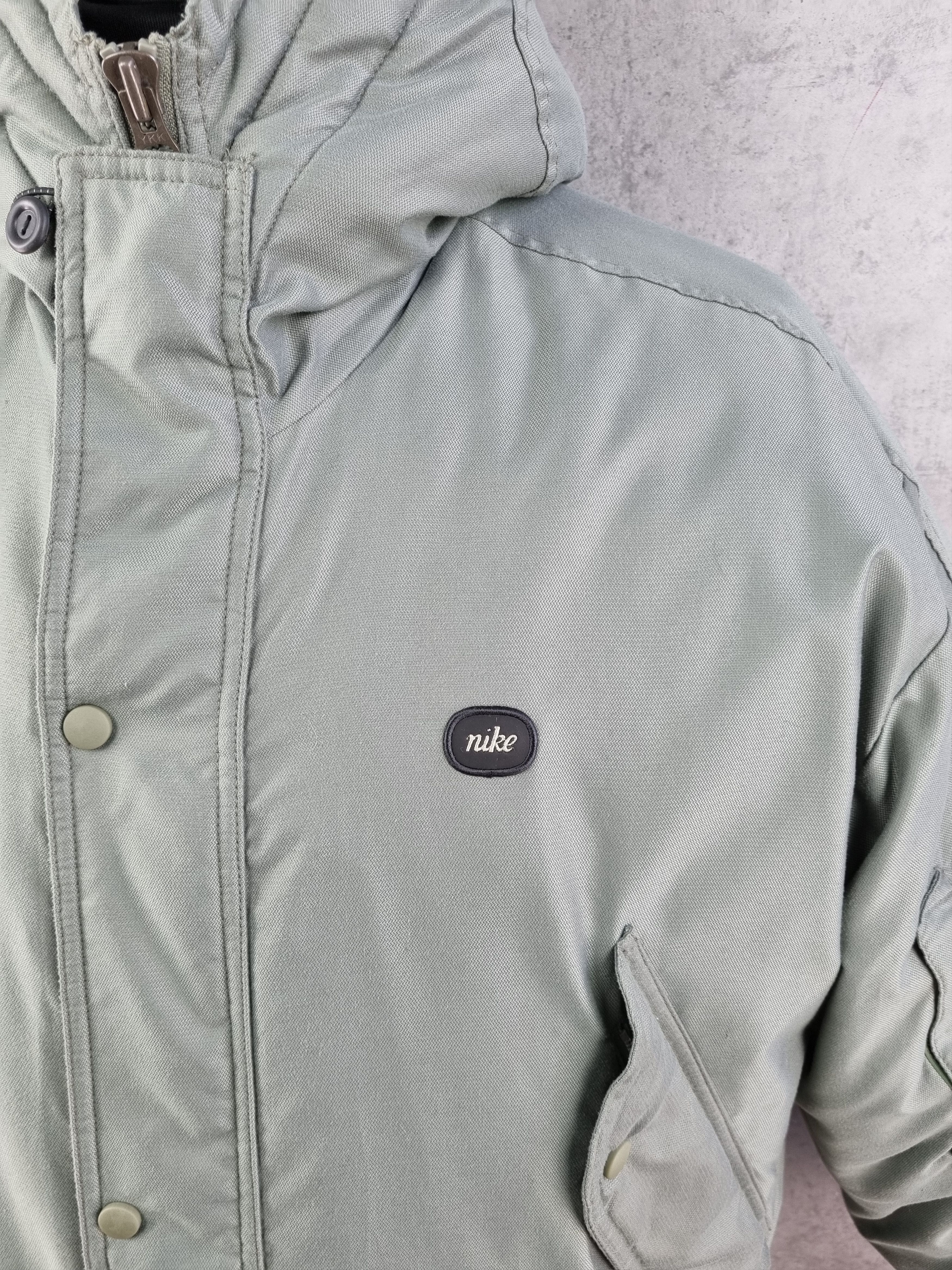 Nike × Vintage Rare NIKE Vintage Heavy Long Parka early 2000 era Size US L / EU 52-54 / 3 - 8 Thumbnail
