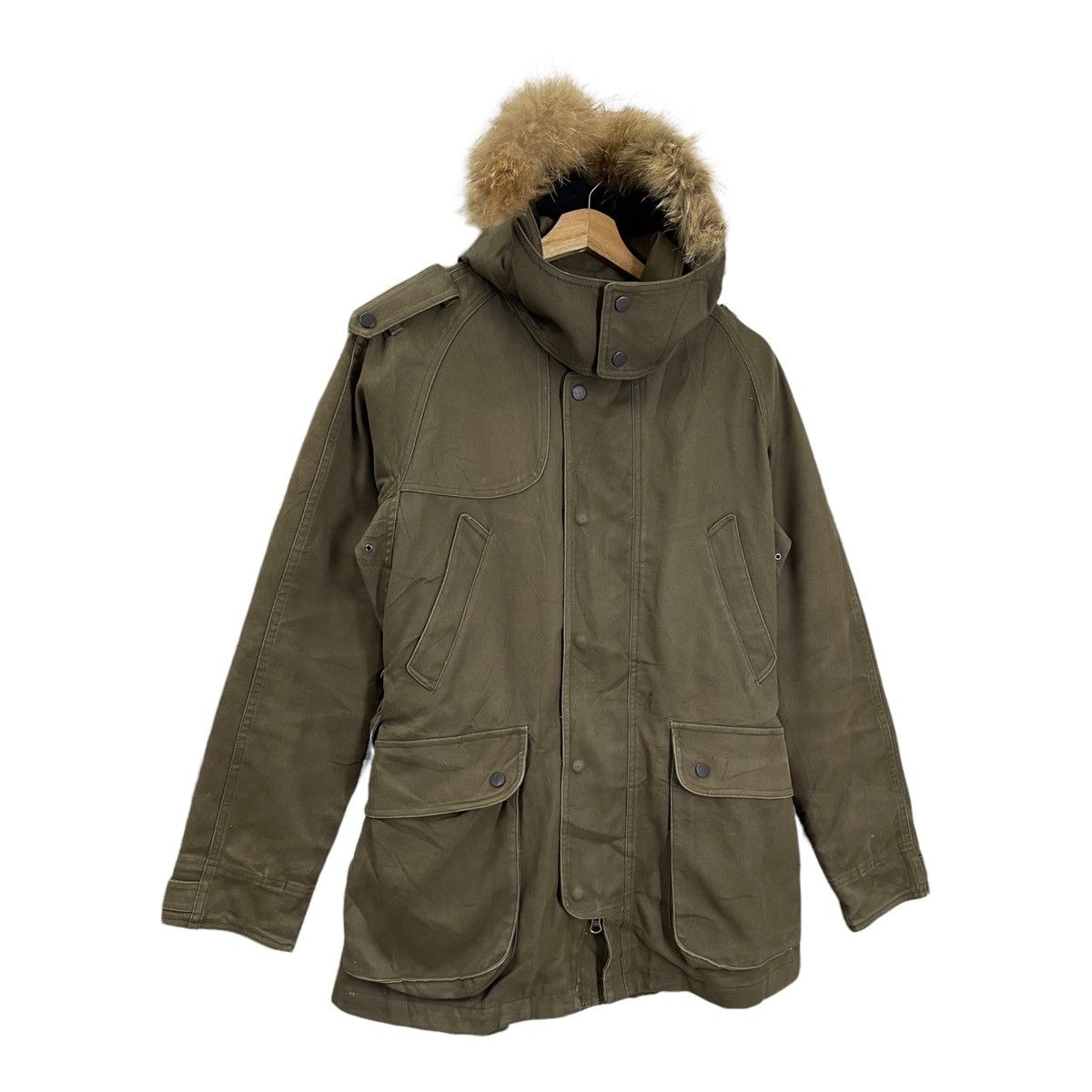Boycott × Japanese Brand VINTAGE HIKORY CHORE JACKET BOYCOTT INSPIRED ISSEY MIYAKE Size US M / EU 48-50 / 2 - 2 Thumbnail