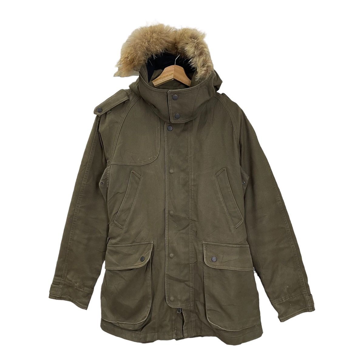 Boycott × Japanese Brand VINTAGE HIKORY CHORE JACKET BOYCOTT INSPIRED ISSEY MIYAKE Size US M / EU 48-50 / 2 - 3 Thumbnail