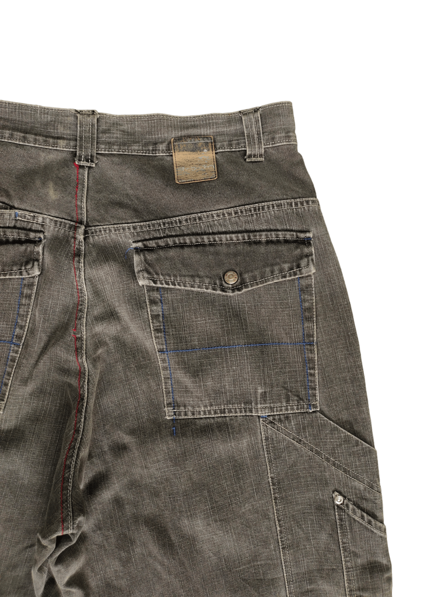 Hobo Baggy Jeans Ruff Hobo Cargo Wide Hip Hop Y2k Jnco Style Size US 34 / EU 50 - 4 Thumbnail