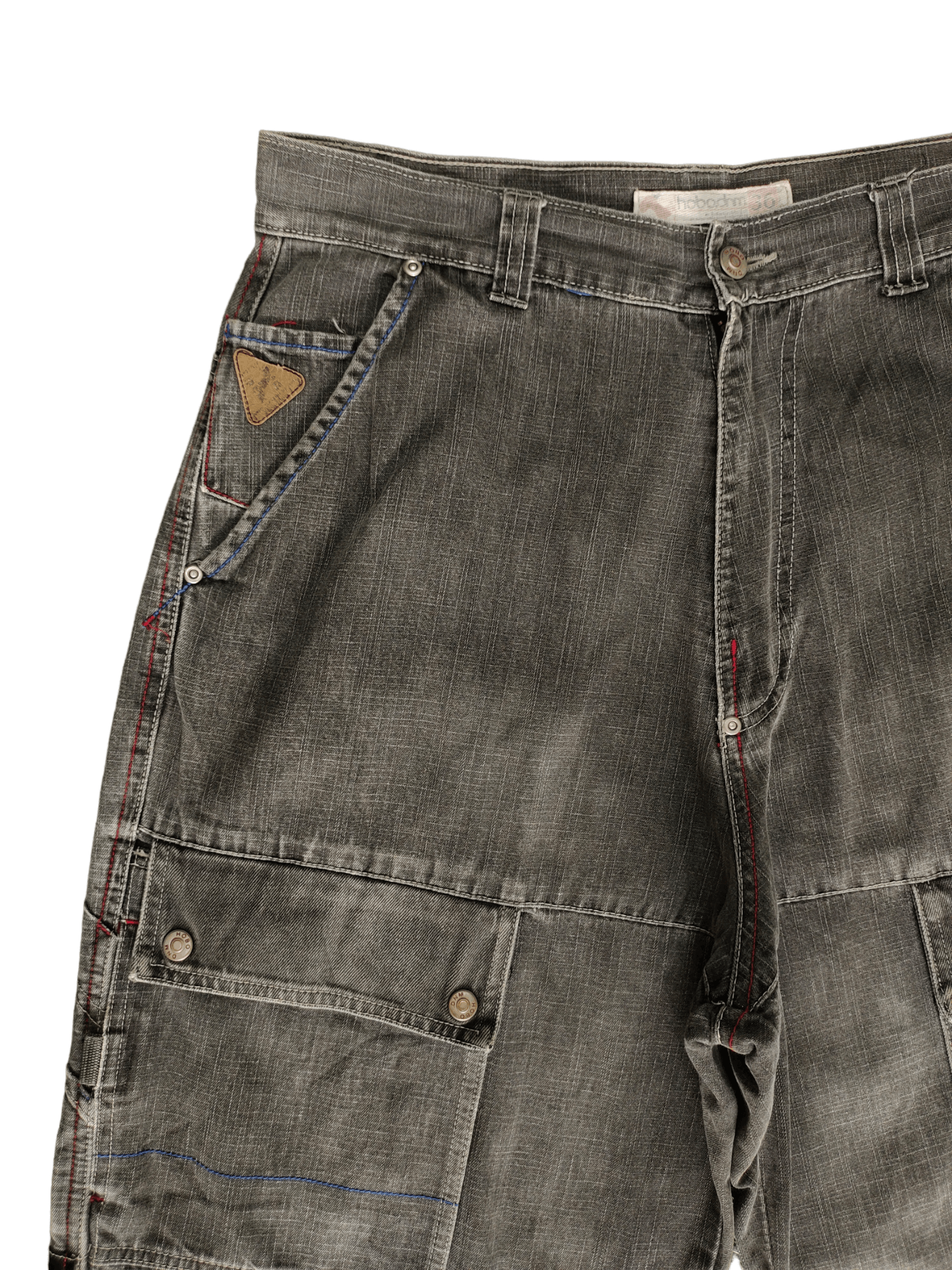 Hobo Baggy Jeans Ruff Hobo Cargo Wide Hip Hop Y2k Jnco Style Size US 34 / EU 50 - 10 Thumbnail