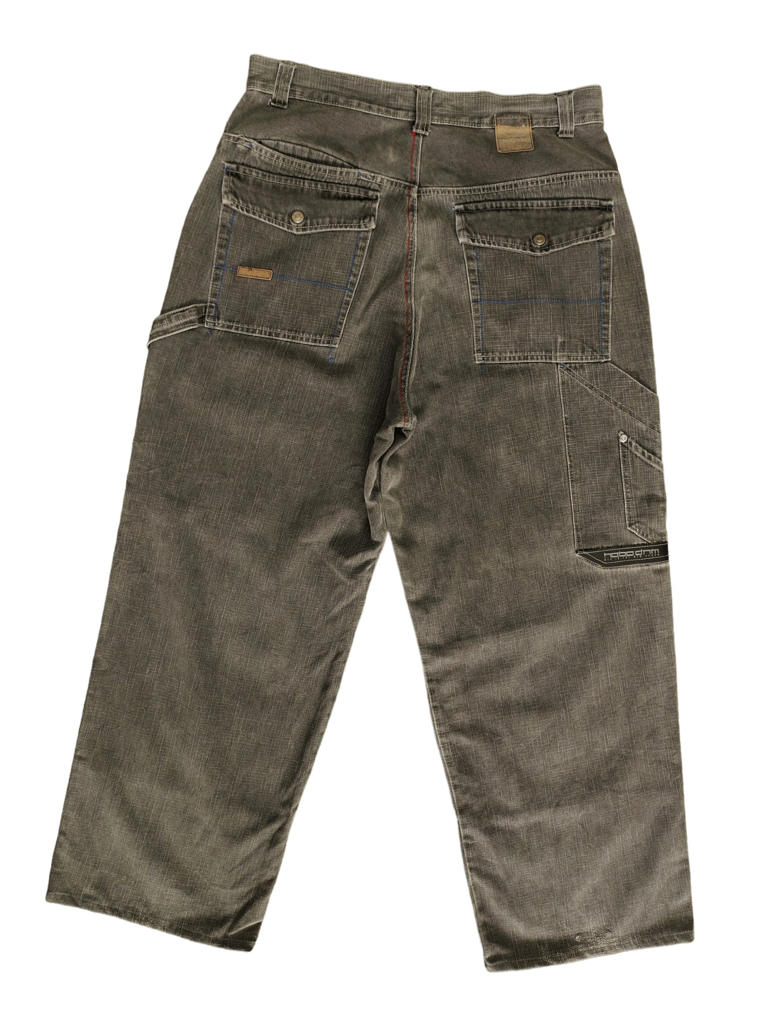 Hobo Baggy Jeans Ruff Hobo Cargo Wide Hip Hop Y2k Jnco Style Size US 34 / EU 50 - 2 Thumbnail