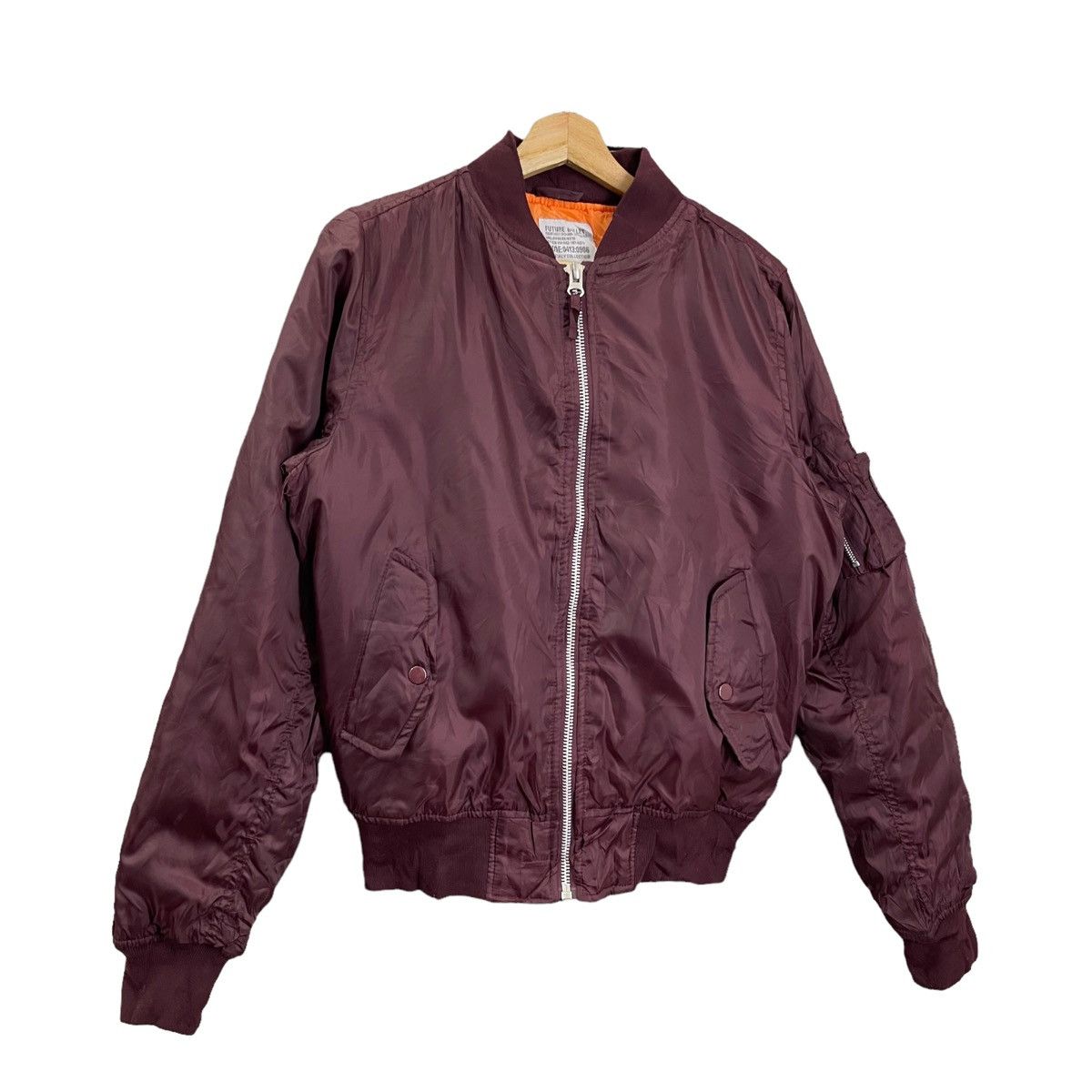 Japanese Brand Vintage Future Bullet Military Jacket Flyer’s MA-1 Size M Size US M / EU 48-50 / 2 - 2 Thumbnail