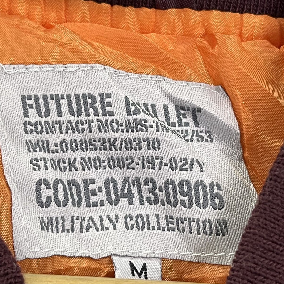 Japanese Brand Vintage Future Bullet Military Jacket Flyer’s MA-1 Size M Size US M / EU 48-50 / 2 - 6 Thumbnail