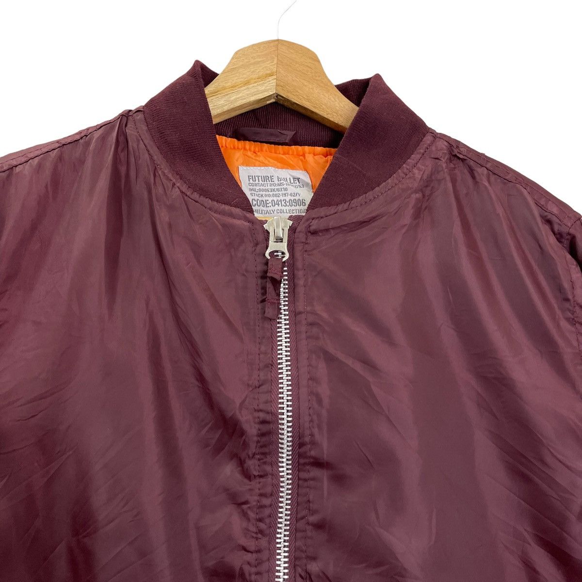 Japanese Brand Vintage Future Bullet Military Jacket Flyer’s MA-1 Size M Size US M / EU 48-50 / 2 - 4 Thumbnail