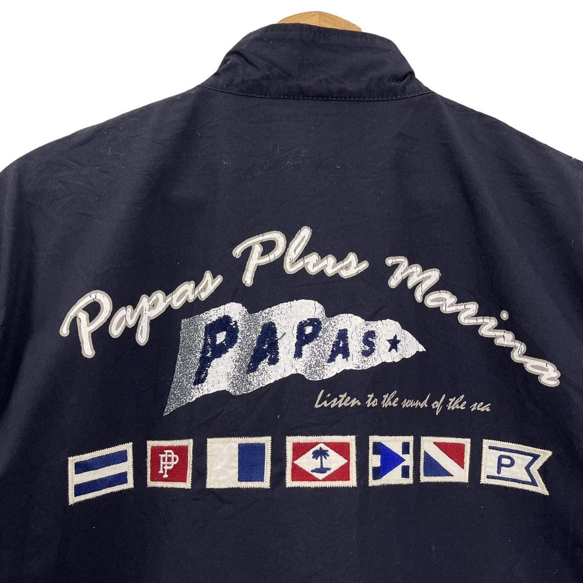 Japanese Brand × Vintage Vintage Papas Plus Big Logo Zipper Jacket Size M Size US M / EU 48-50 / 2 - 4 Thumbnail
