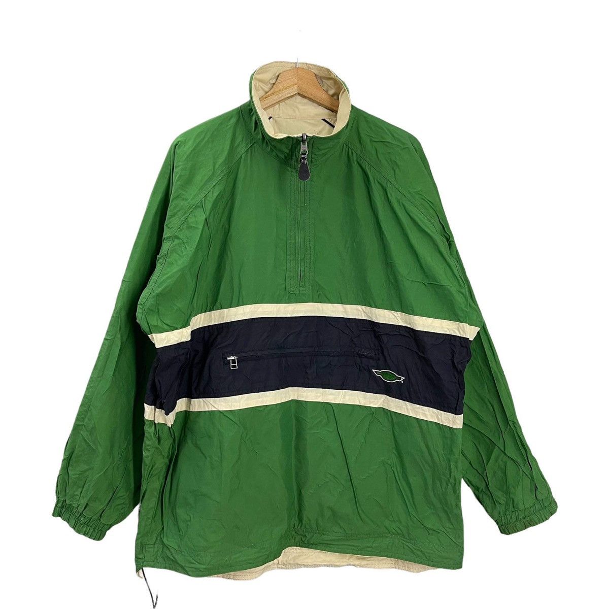 image of Skategang x Vintage Sims Skaterboadrs Zipper Jacket Size L in Green, Men's