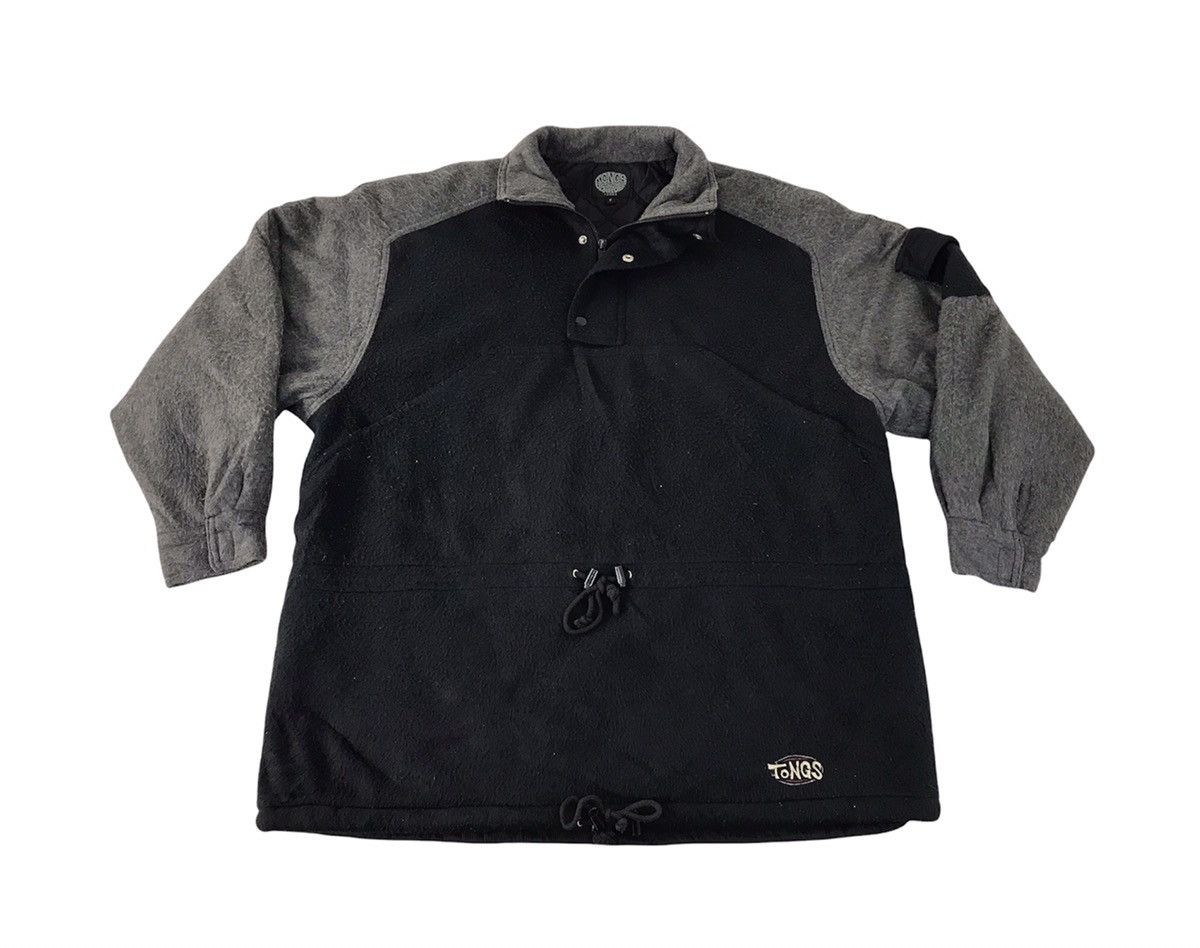 Japanese Brand × Vintage Tong Snow Boarder Fleece Jacket Half Zipper Wool Size US XXL / EU 58 / 5 - 1 Thumbnail
