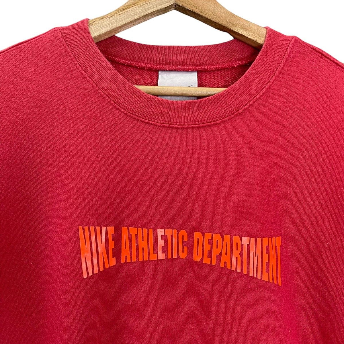 Nike × Vintage Nike Athletics Department Embroidery Logo Sweatshirt Size L Size US L / EU 52-54 / 3 - 4 Thumbnail