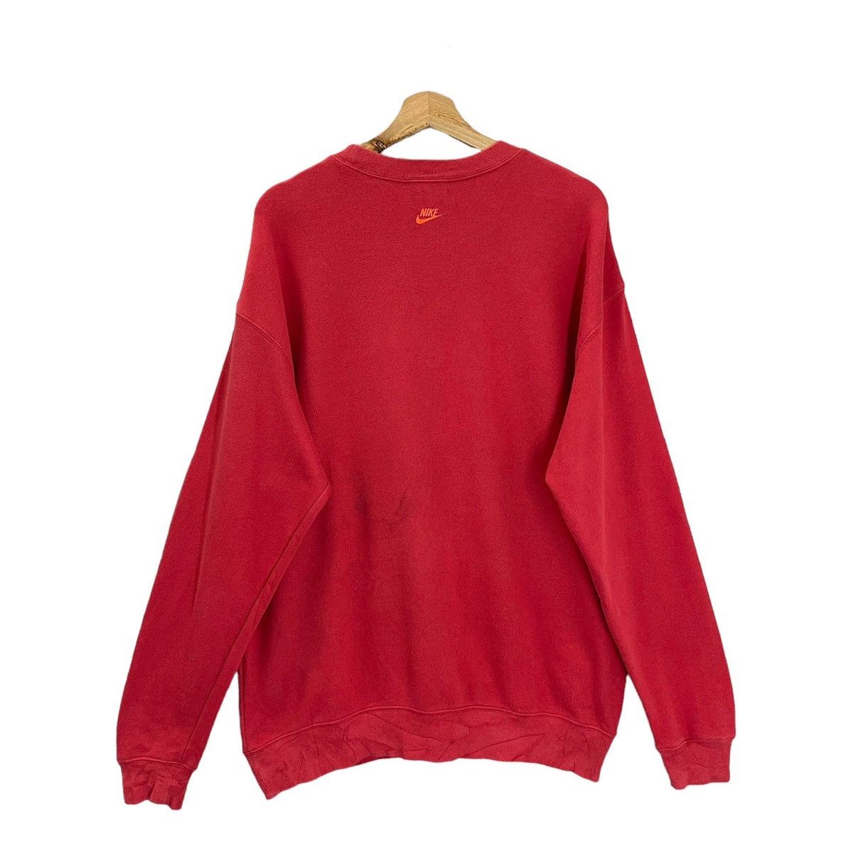 Nike × Vintage Nike Athletics Department Embroidery Logo Sweatshirt Size L Size US L / EU 52-54 / 3 - 6 Thumbnail