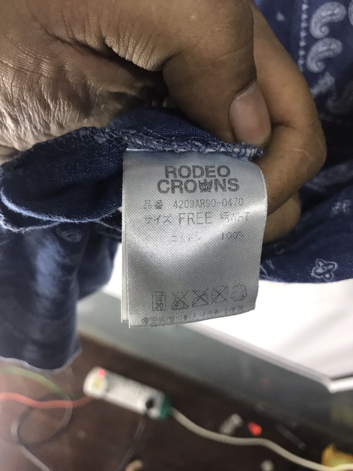 Other Bandana tee single pocket by rcwb Size US L / EU 52-54 / 3 - 5 Thumbnail