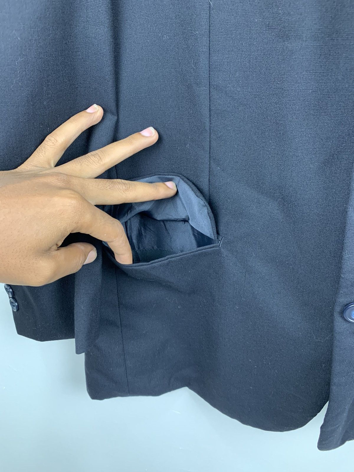 Designer × GianMarco Venturi GIANMARCO VENTURI Linen Luxury Officewear Suit BlazerJacket Size 40R - 5 Thumbnail