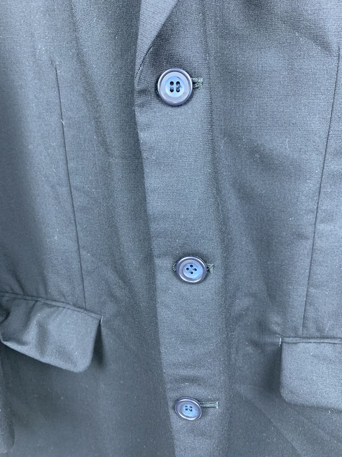 Designer × GianMarco Venturi GIANMARCO VENTURI Linen Luxury Officewear Suit BlazerJacket Size 40R - 4 Thumbnail