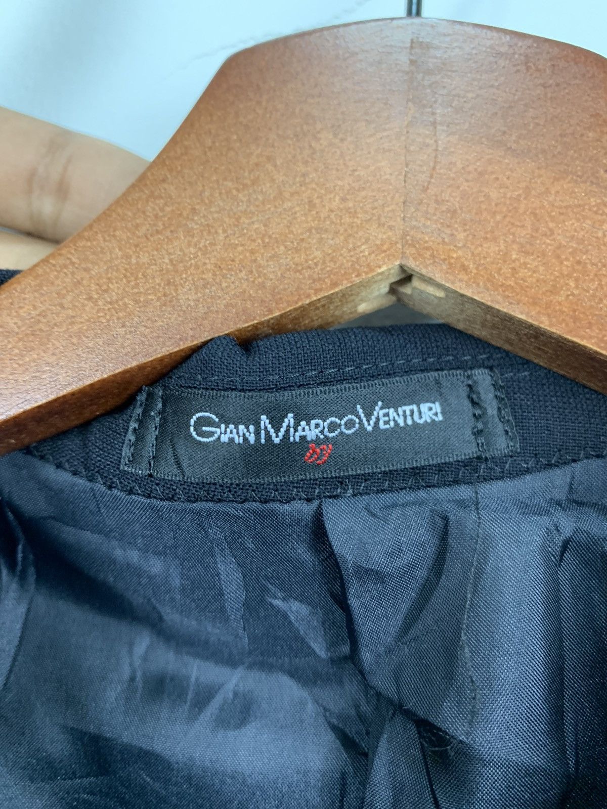 Designer × GianMarco Venturi GIANMARCO VENTURI Linen Luxury Officewear Suit BlazerJacket Size 40R - 9 Thumbnail