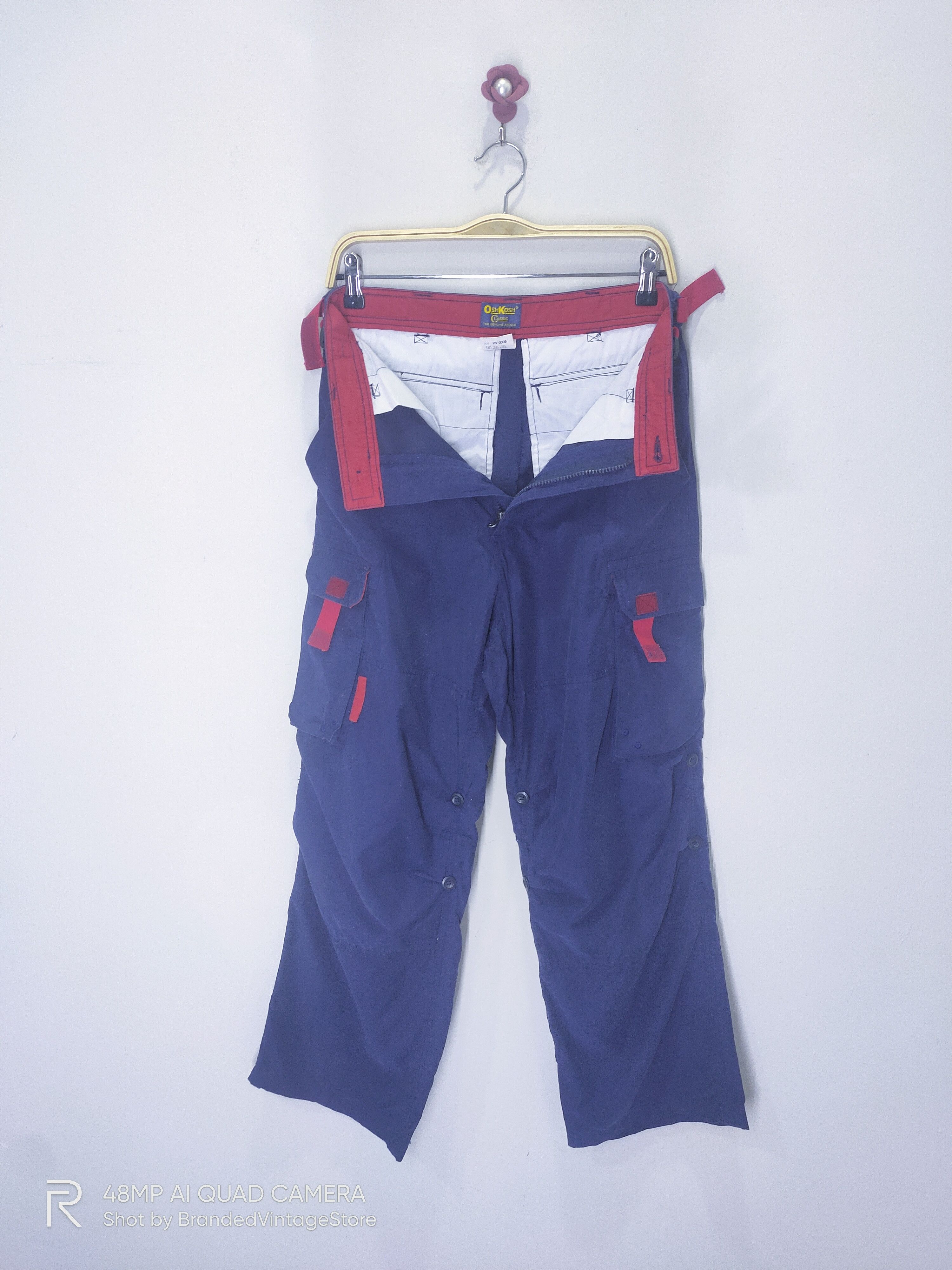 Oshkosh OSHKOSH CLASSIC Multipocket Workwear Double Knee Cargo Pant Size US 29 - 3 Thumbnail