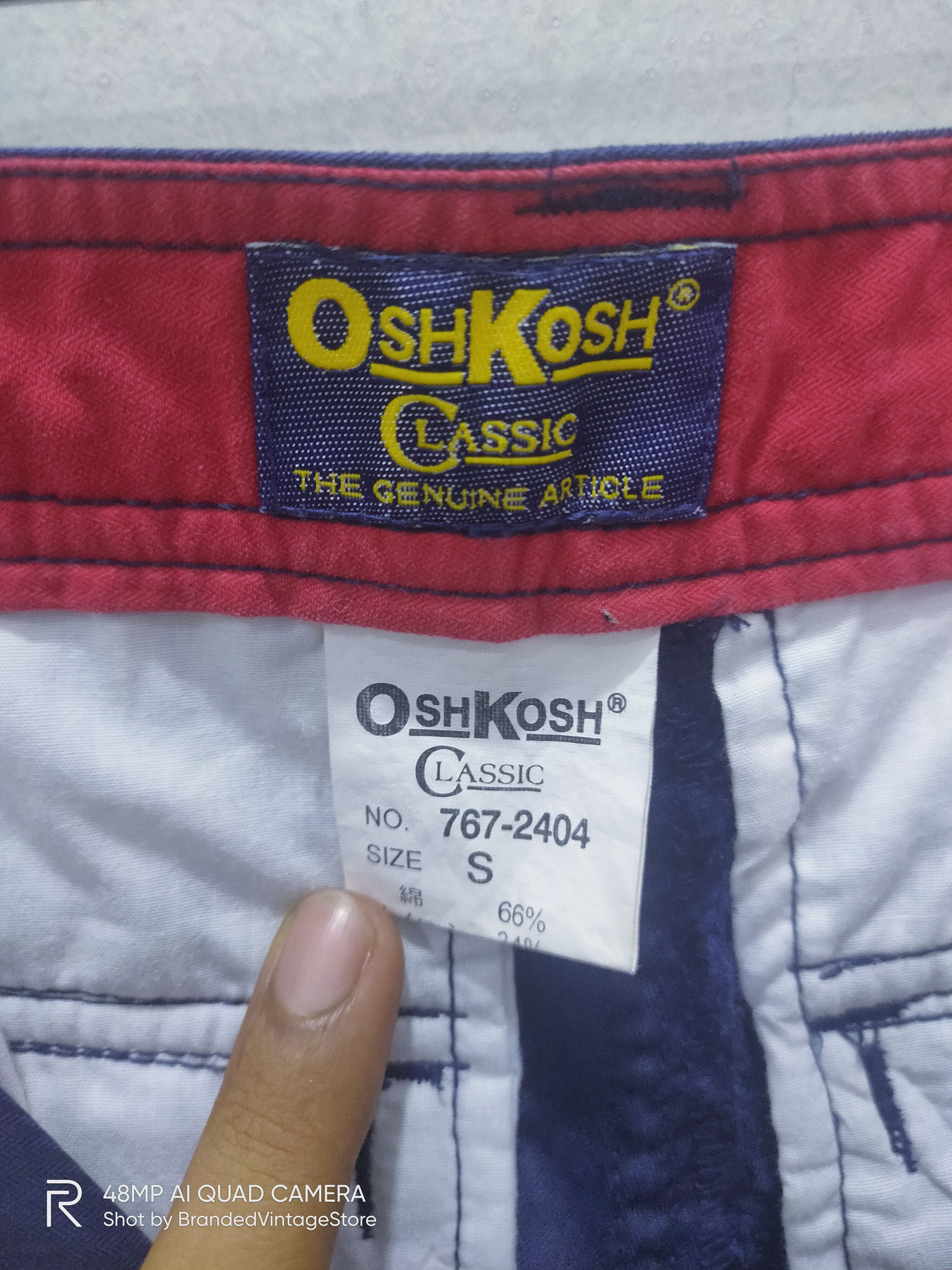 Oshkosh OSHKOSH CLASSIC Multipocket Workwear Double Knee Cargo Pant Size US 29 - 15 Thumbnail