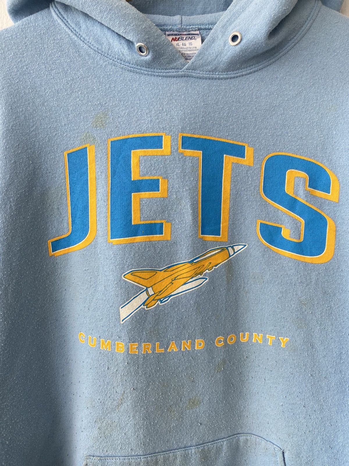 Jet Life Apparel Vintage Jets Cumberland County Pullover Hoodies Size US XL / EU 56 / 4 - 4 Thumbnail