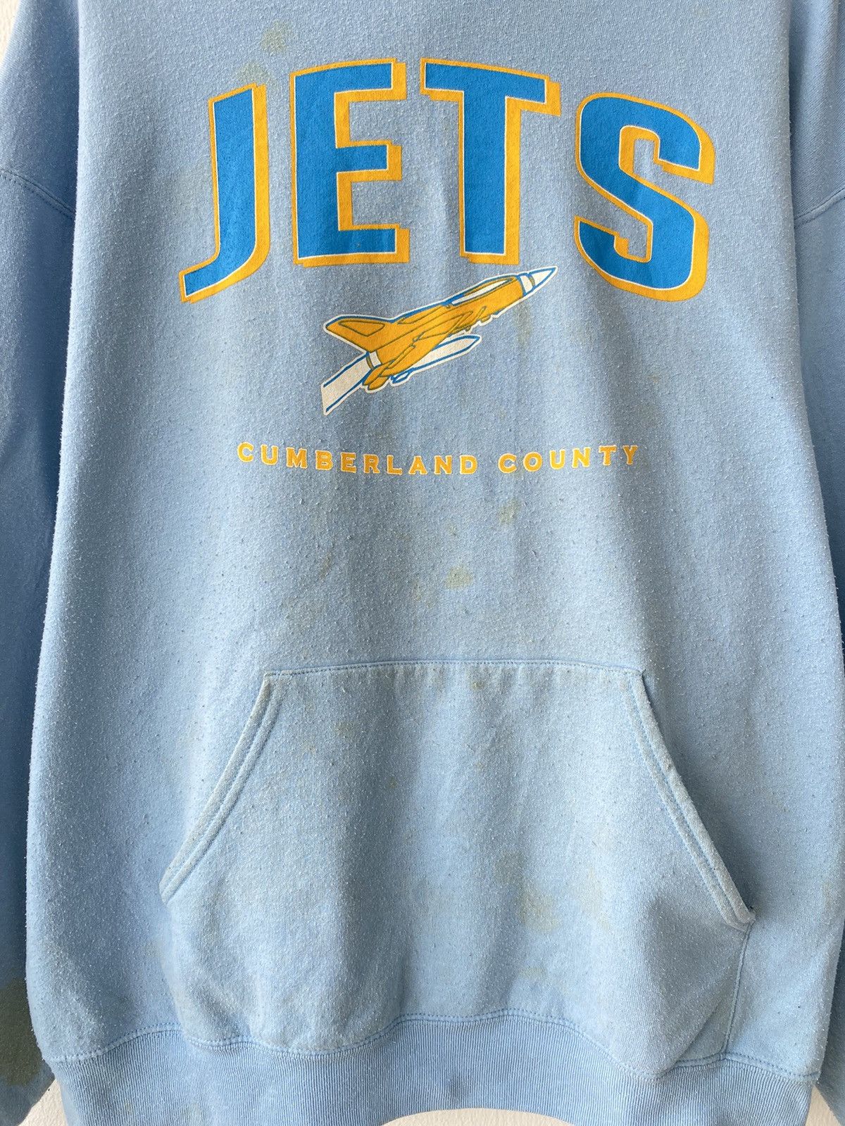 Jet Life Apparel Vintage Jets Cumberland County Pullover Hoodies Size US XL / EU 56 / 4 - 3 Thumbnail
