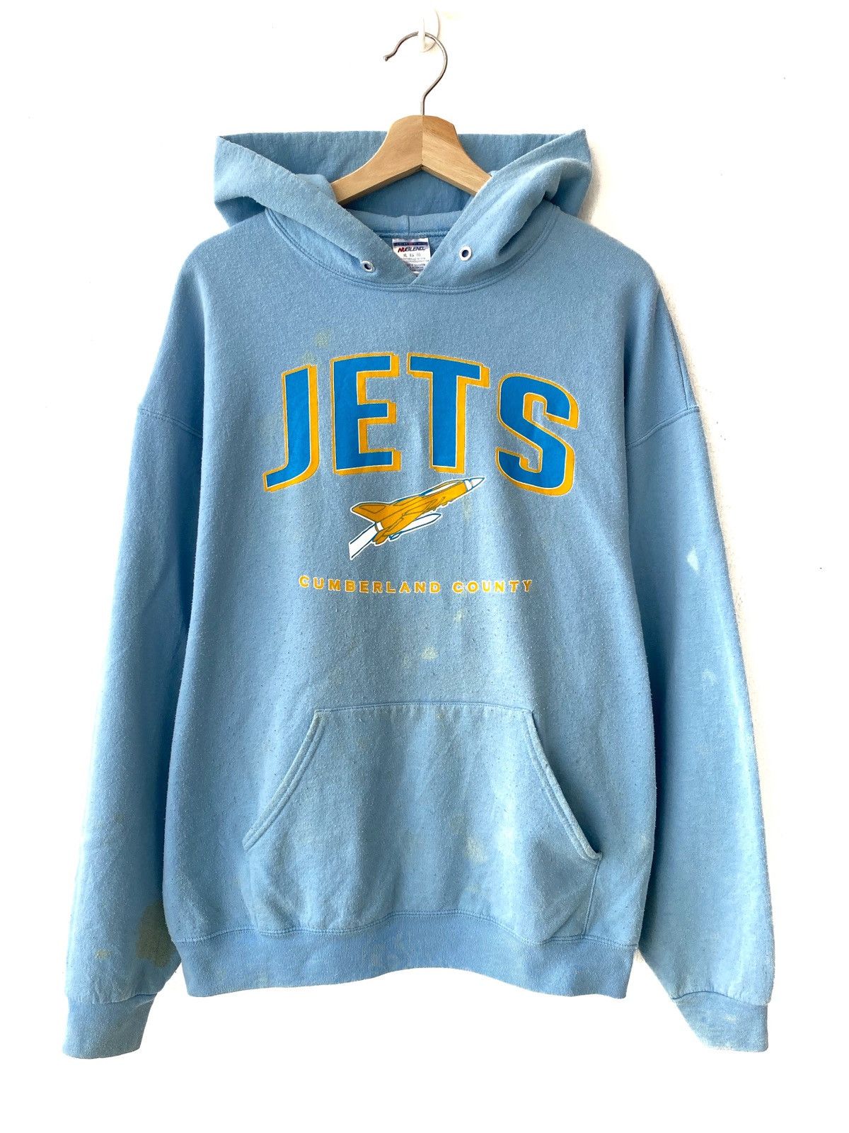 Jet Life Apparel Vintage Jets Cumberland County Pullover Hoodies Size US XL / EU 56 / 4 - 1 Thumbnail
