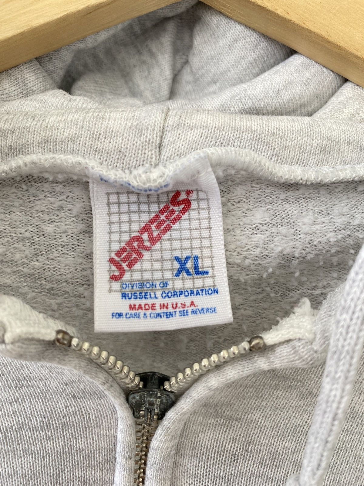 Jerzees Vintage 90s Massachustts Cape Cod Zip Ups Hoodies Size US XL / EU 56 / 4 - 7 Thumbnail