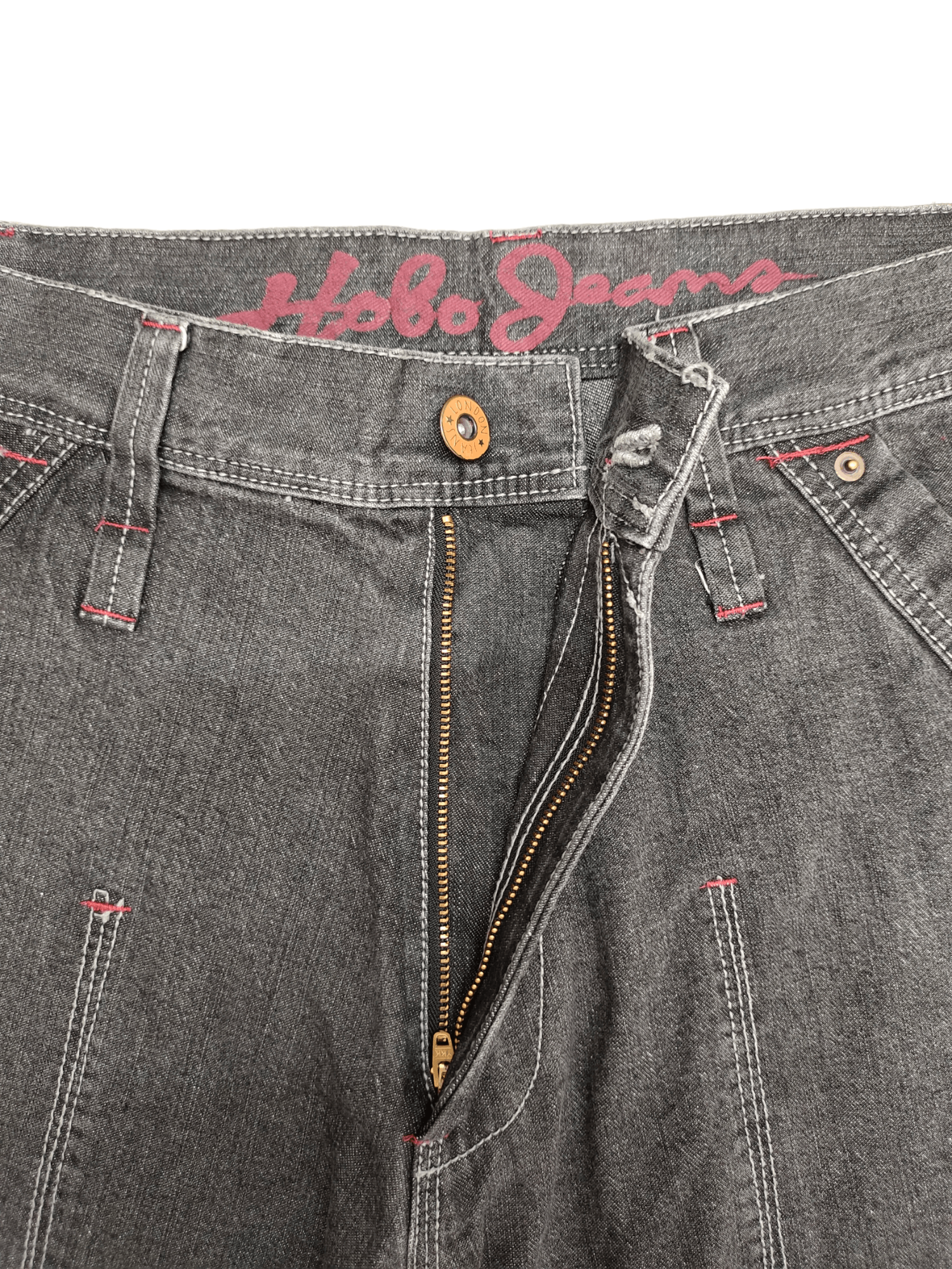 Hobo Baggy Jeans Hobo Jeans Cargo Wide Leg Hip Hop Y2k Jnco Style Size US 32 / EU 48 - 19 Thumbnail