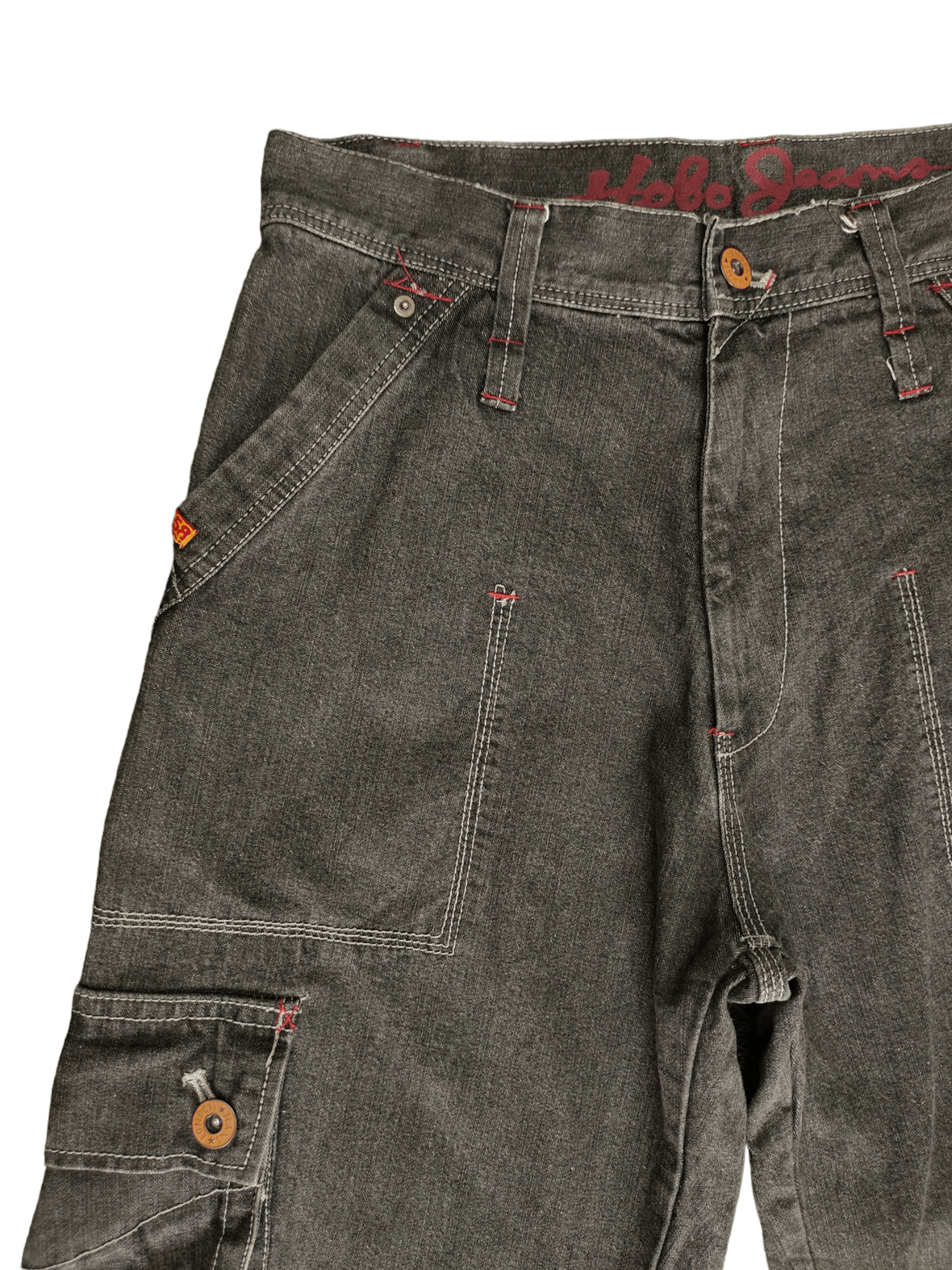 Hobo Baggy Jeans Hobo Jeans Cargo Wide Leg Hip Hop Y2k Jnco Style Size US 32 / EU 48 - 14 Thumbnail