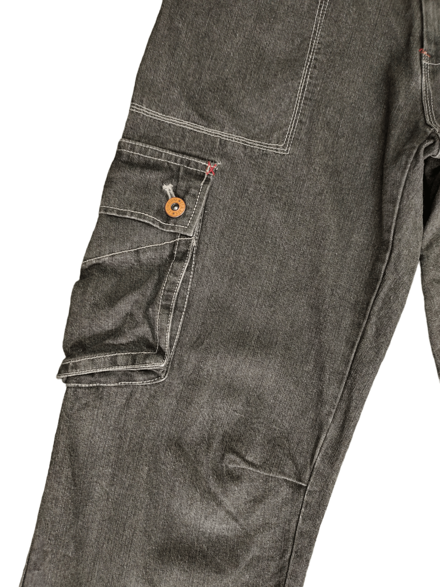 Hobo Baggy Jeans Hobo Jeans Cargo Wide Leg Hip Hop Y2k Jnco Style Size US 32 / EU 48 - 16 Thumbnail