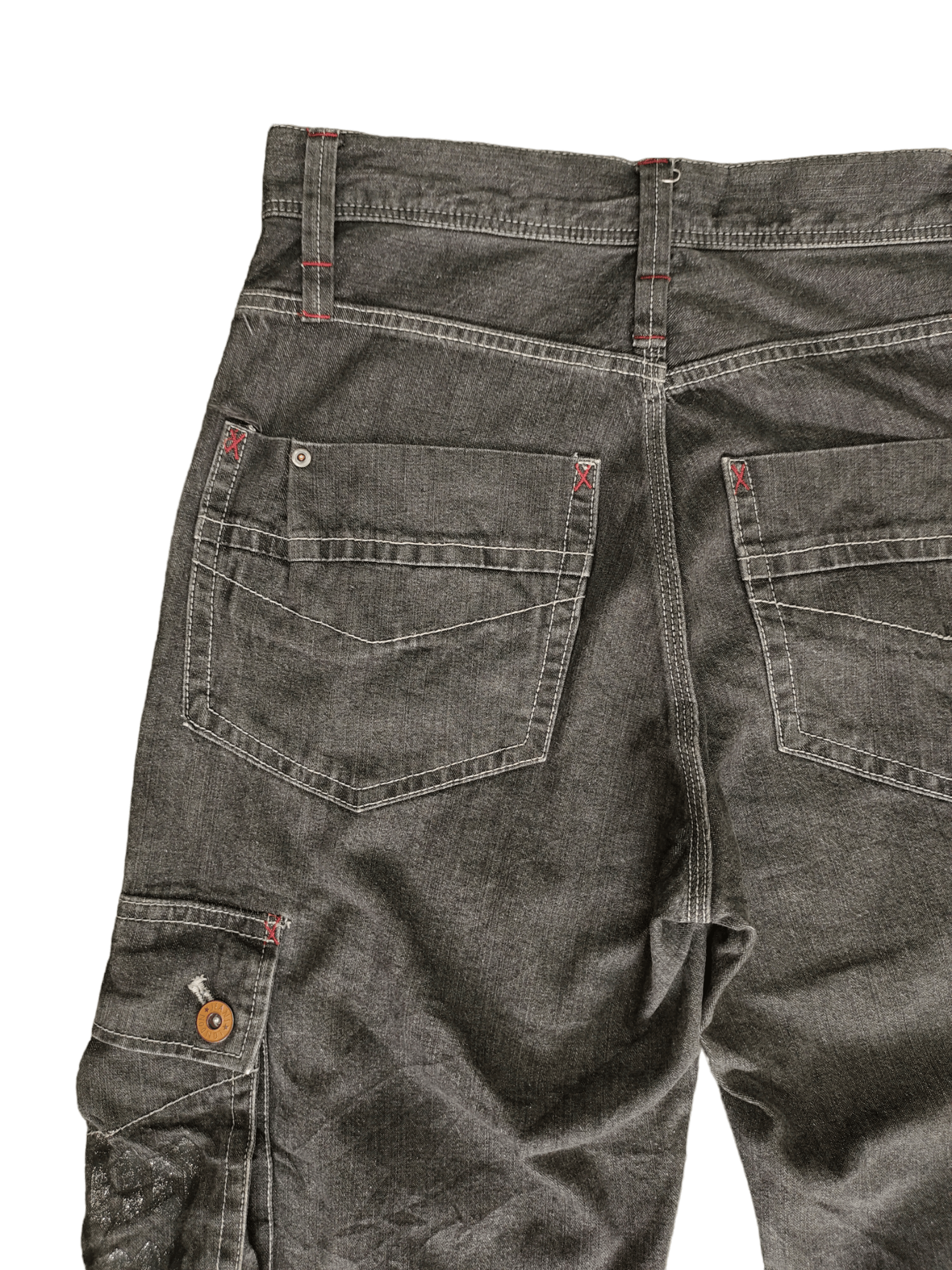 Hobo Baggy Jeans Hobo Jeans Cargo Wide Leg Hip Hop Y2k Jnco Style Size US 32 / EU 48 - 6 Thumbnail