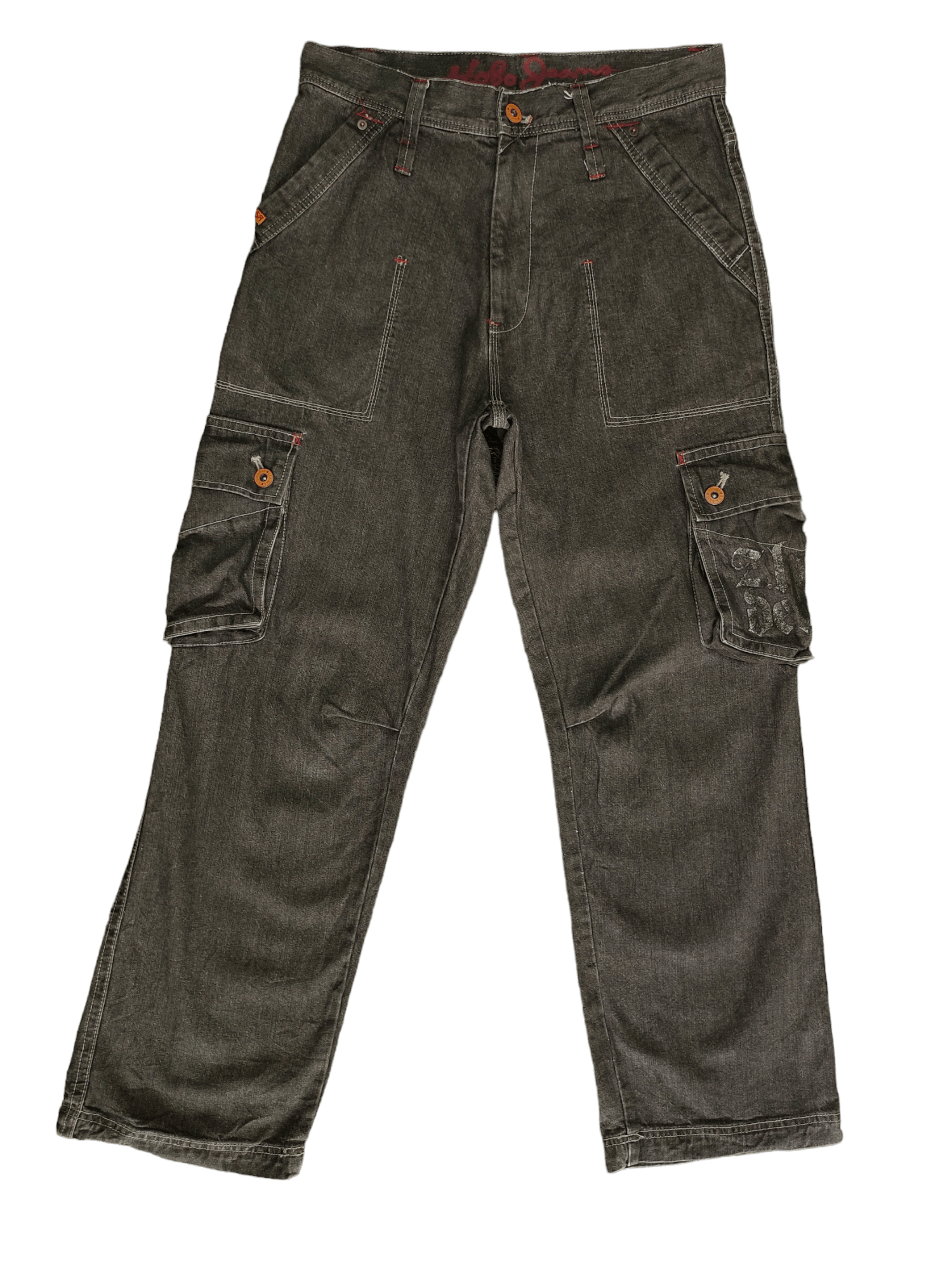 Hobo Baggy Jeans Hobo Jeans Cargo Wide Leg Hip Hop Y2k Jnco Style Size US 32 / EU 48 - 11 Thumbnail