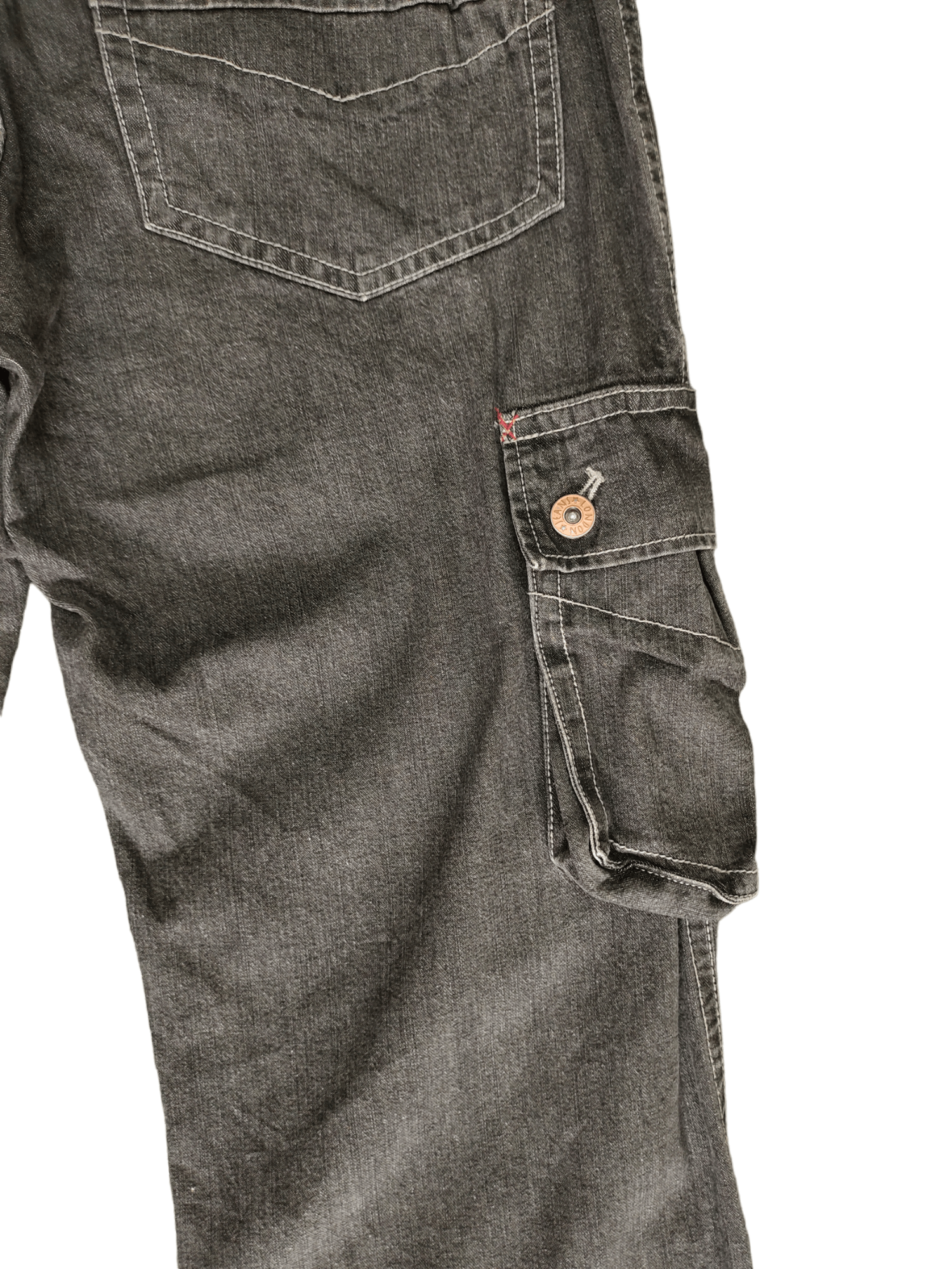 Hobo Baggy Jeans Hobo Jeans Cargo Wide Leg Hip Hop Y2k Jnco Style Size US 32 / EU 48 - 7 Thumbnail