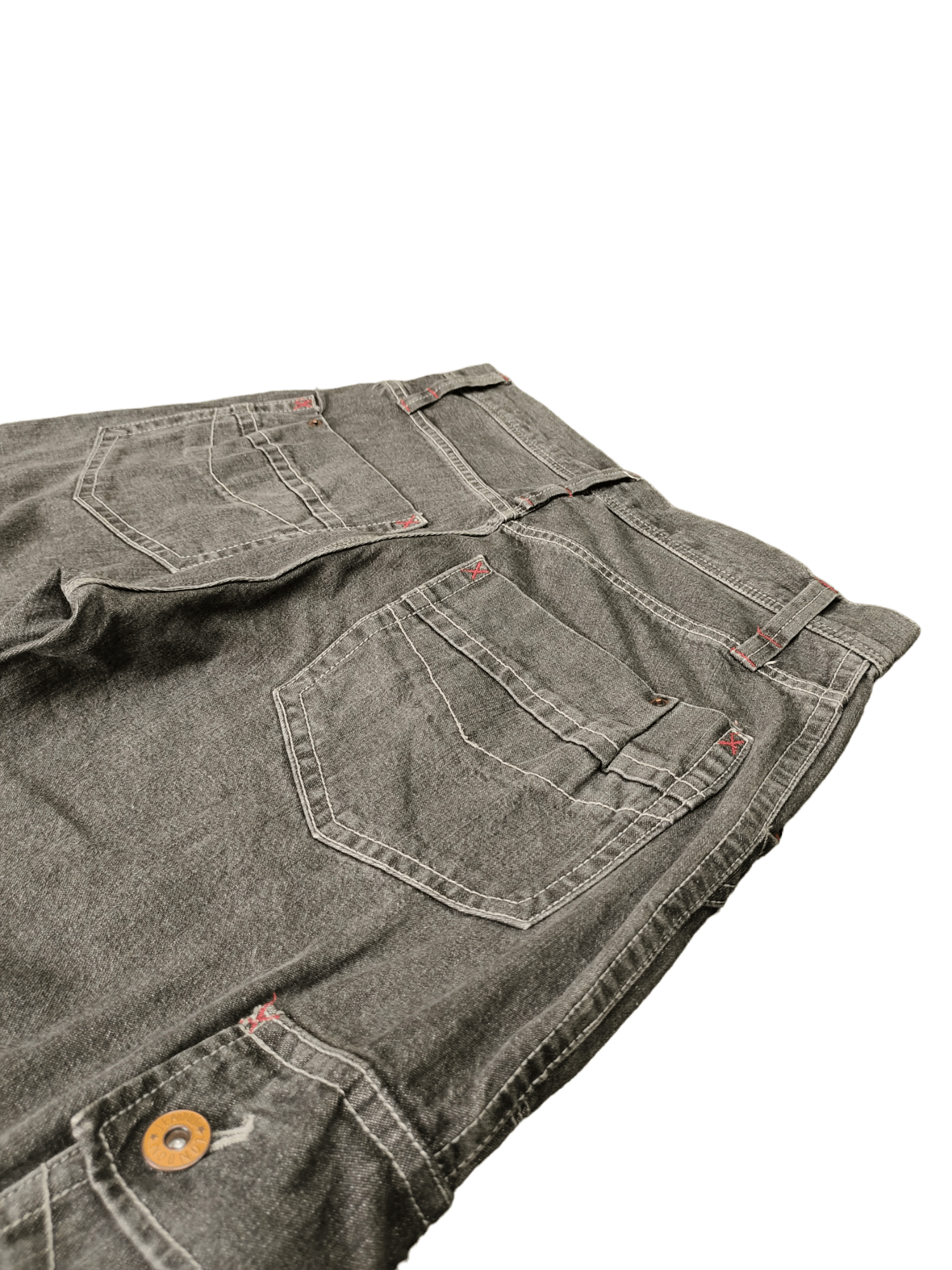 Hobo Baggy Jeans Hobo Jeans Cargo Wide Leg Hip Hop Y2k Jnco Style Size US 32 / EU 48 - 2 Thumbnail