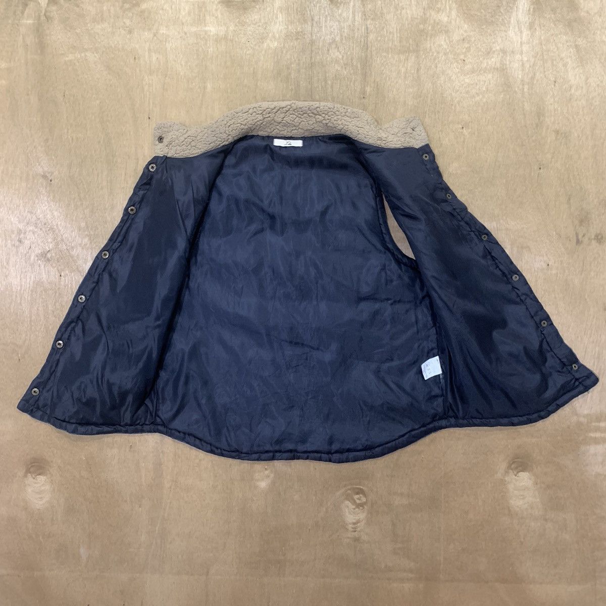 Japanese Brand LIBRE like Kapital Corduroy Denim Puffer Bomber Vest Jacket Size US M / EU 48-50 / 2 - 15 Thumbnail