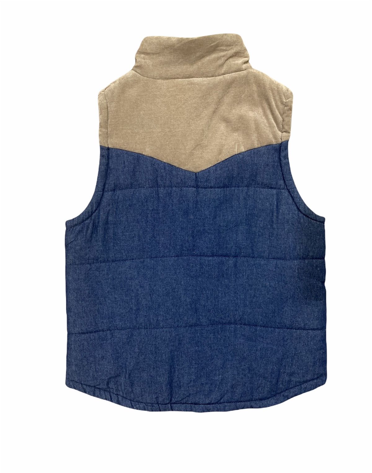 Japanese Brand LIBRE like Kapital Corduroy Denim Puffer Bomber Vest Jacket Size US M / EU 48-50 / 2 - 2 Thumbnail