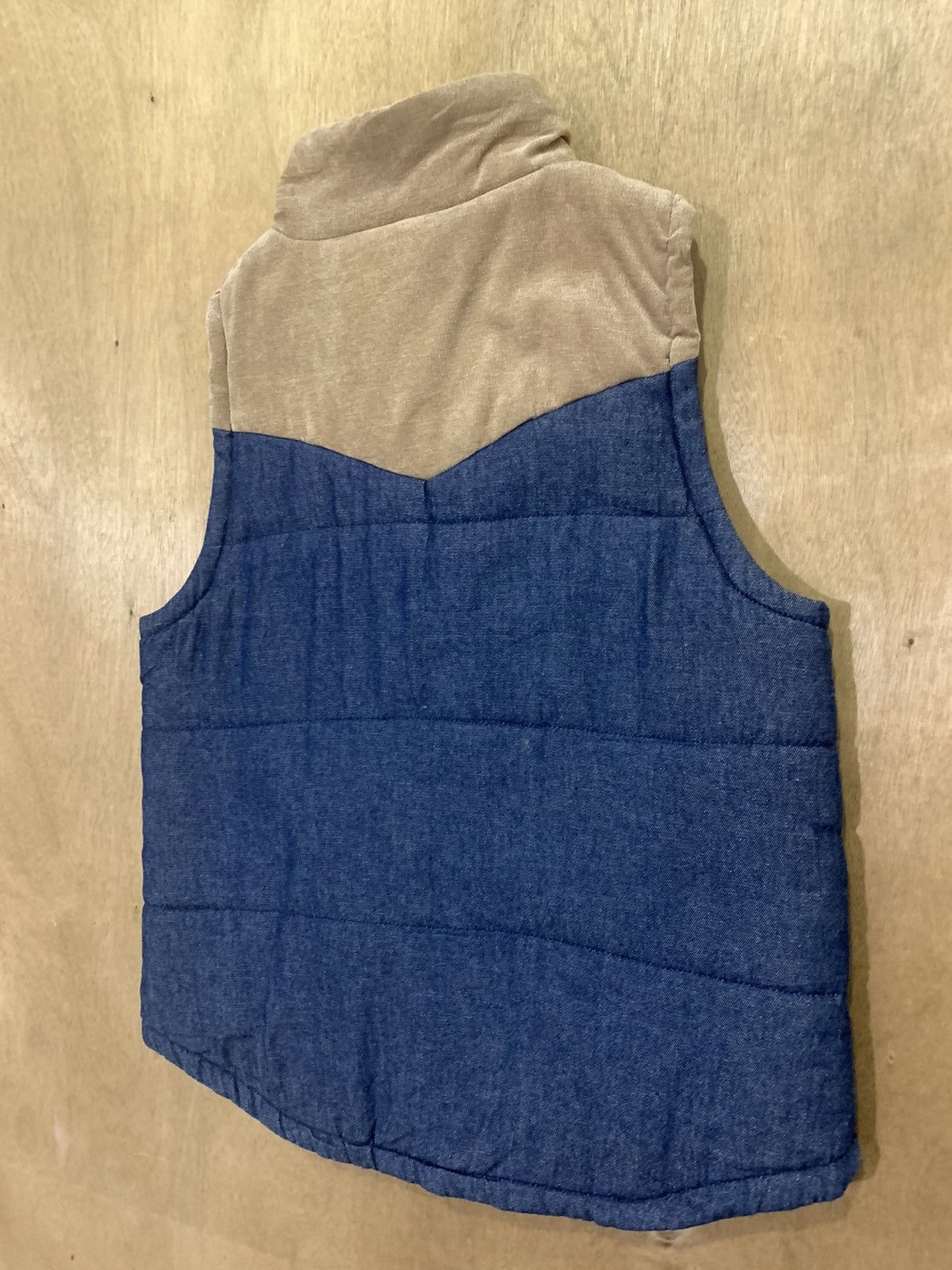 Japanese Brand LIBRE like Kapital Corduroy Denim Puffer Bomber Vest Jacket Size US M / EU 48-50 / 2 - 12 Thumbnail