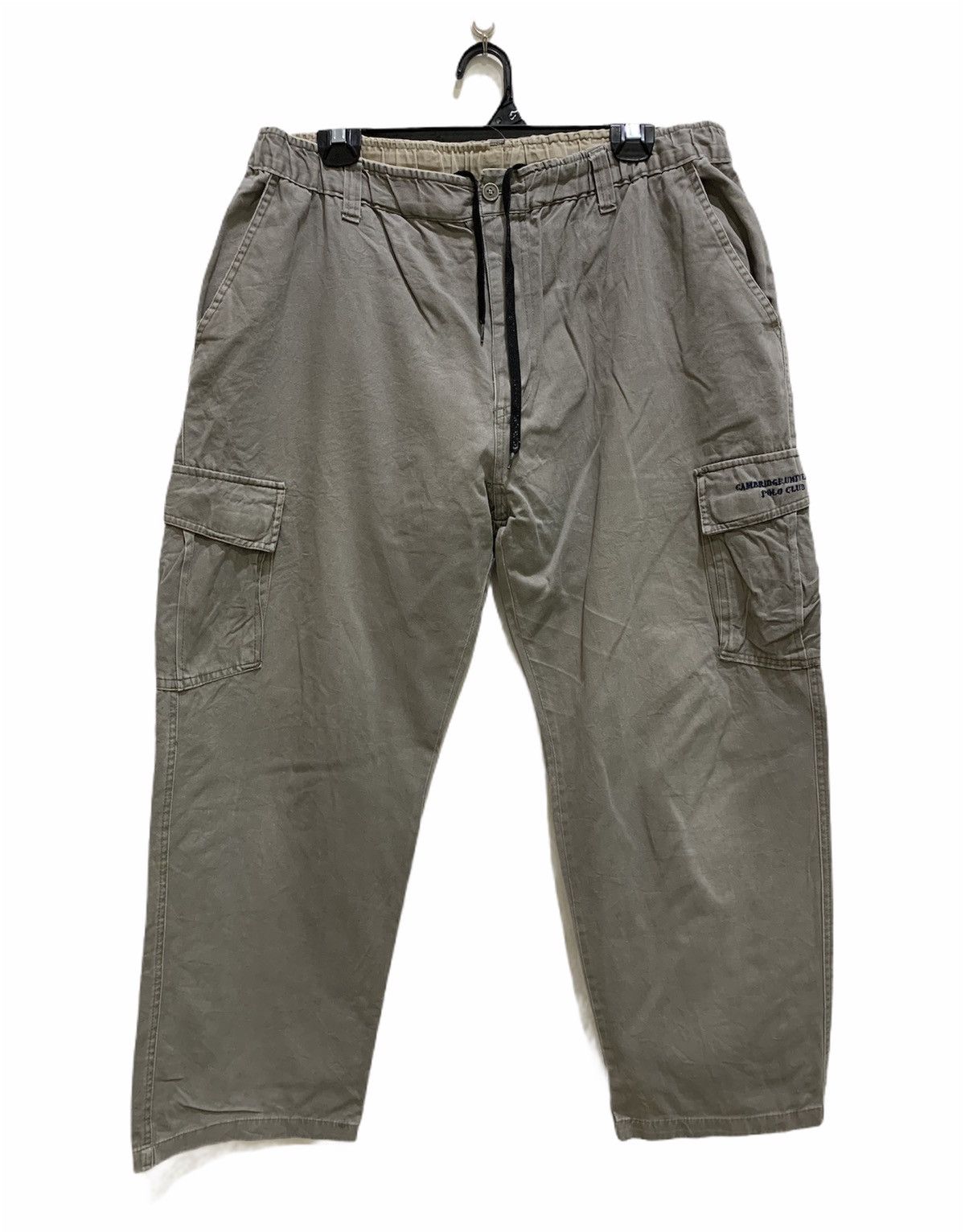 Japanese Brand × Polo Ralph Lauren × RRL Ralph Lauren CAMBRIDGE UNIVERSITY POLO CLUB Multipocket Crop Cargo Pant Size US 36 / EU 52 - 1 Thumbnail
