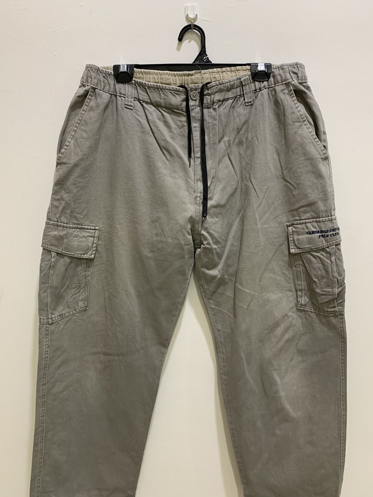 Japanese Brand × Polo Ralph Lauren × RRL Ralph Lauren CAMBRIDGE UNIVERSITY POLO CLUB Multipocket Crop Cargo Pant Size US 36 / EU 52 - 4 Thumbnail