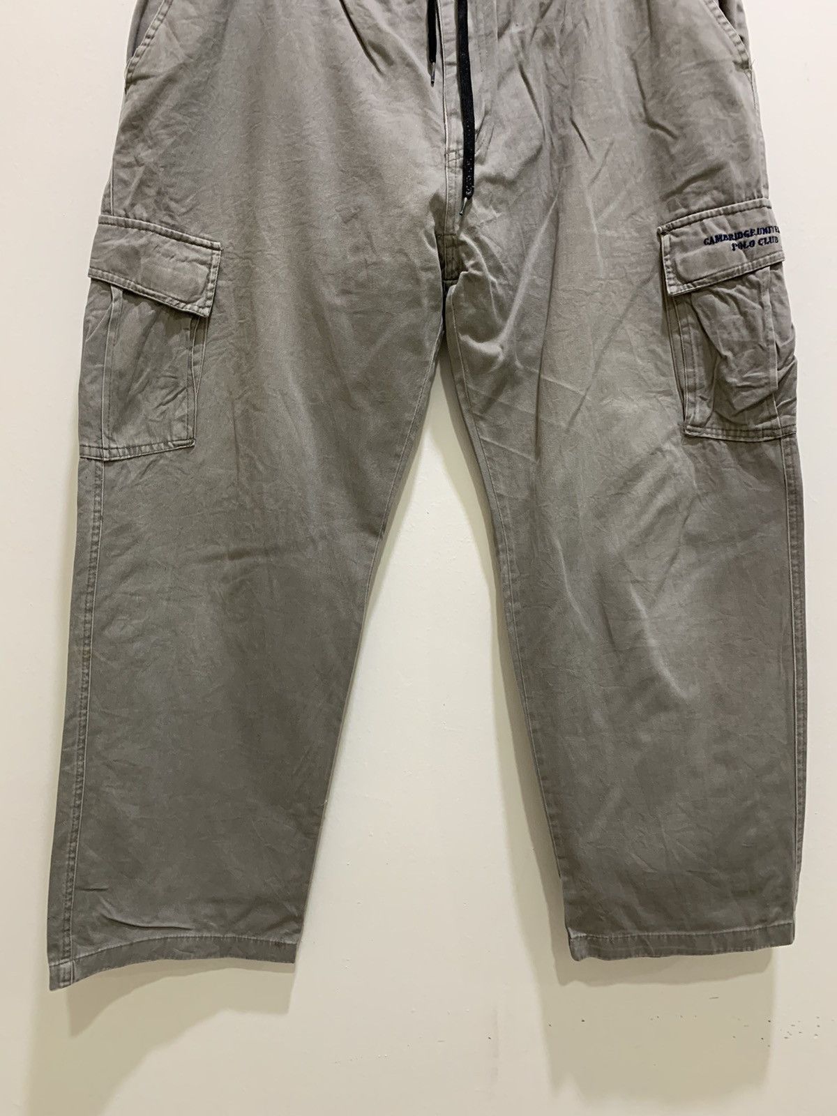 Japanese Brand × Polo Ralph Lauren × RRL Ralph Lauren CAMBRIDGE UNIVERSITY POLO CLUB Multipocket Crop Cargo Pant Size US 36 / EU 52 - 5 Thumbnail
