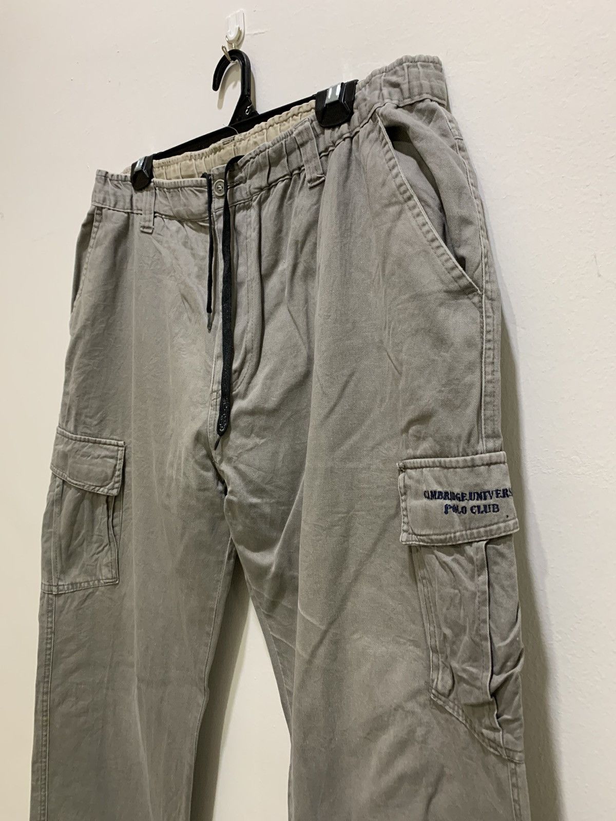 Japanese Brand × Polo Ralph Lauren × RRL Ralph Lauren CAMBRIDGE UNIVERSITY POLO CLUB Multipocket Crop Cargo Pant Size US 36 / EU 52 - 7 Thumbnail