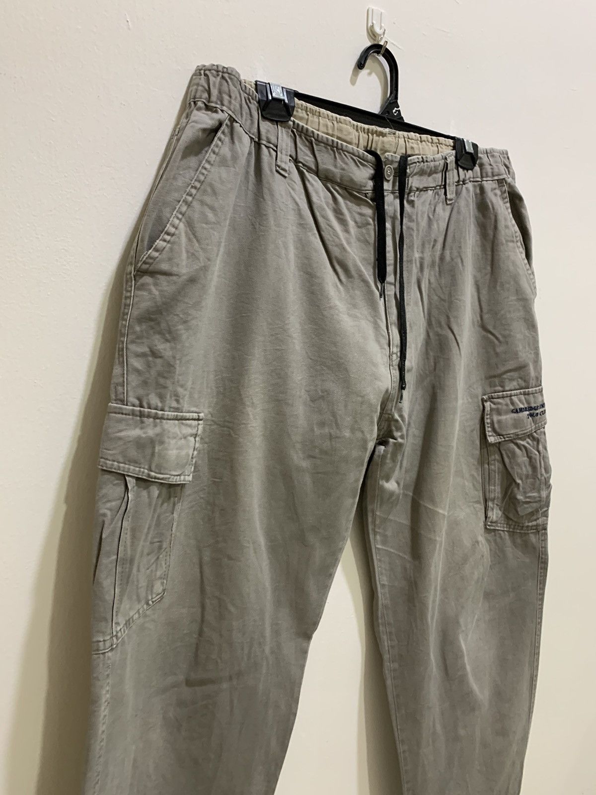 Japanese Brand × Polo Ralph Lauren × RRL Ralph Lauren CAMBRIDGE UNIVERSITY POLO CLUB Multipocket Crop Cargo Pant Size US 36 / EU 52 - 6 Thumbnail