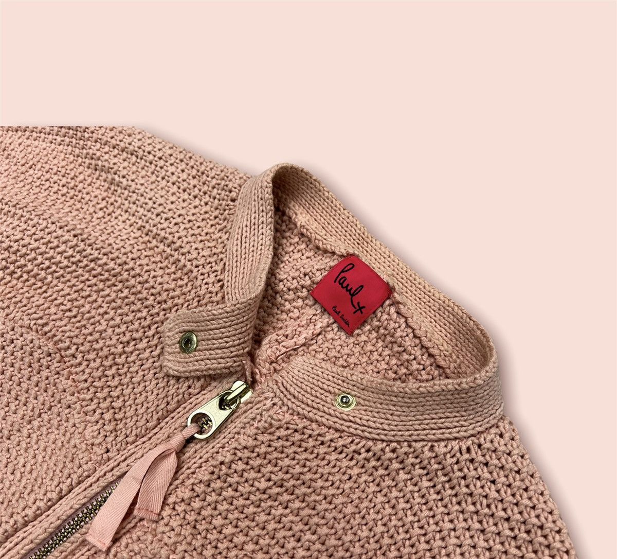 Paul Smith × R.Newbold PAUL X PAUL SMITH CABLE KNIT SWEATER CARDIGAN Size US M / EU 48-50 / 2 - 2 Thumbnail