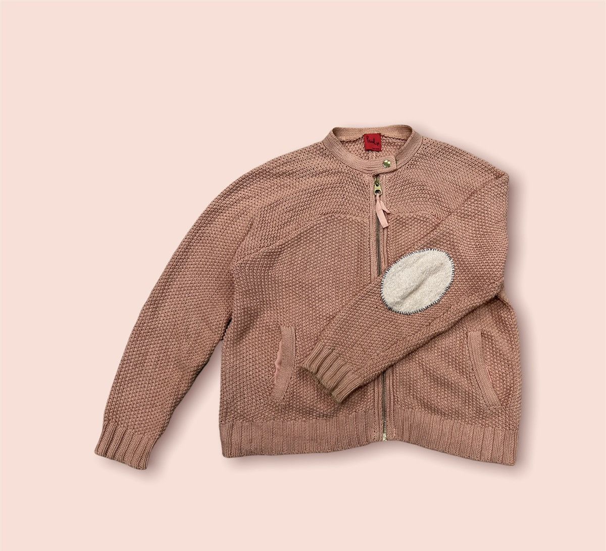 Paul Smith × R.Newbold PAUL X PAUL SMITH CABLE KNIT SWEATER CARDIGAN Size US M / EU 48-50 / 2 - 1 Thumbnail