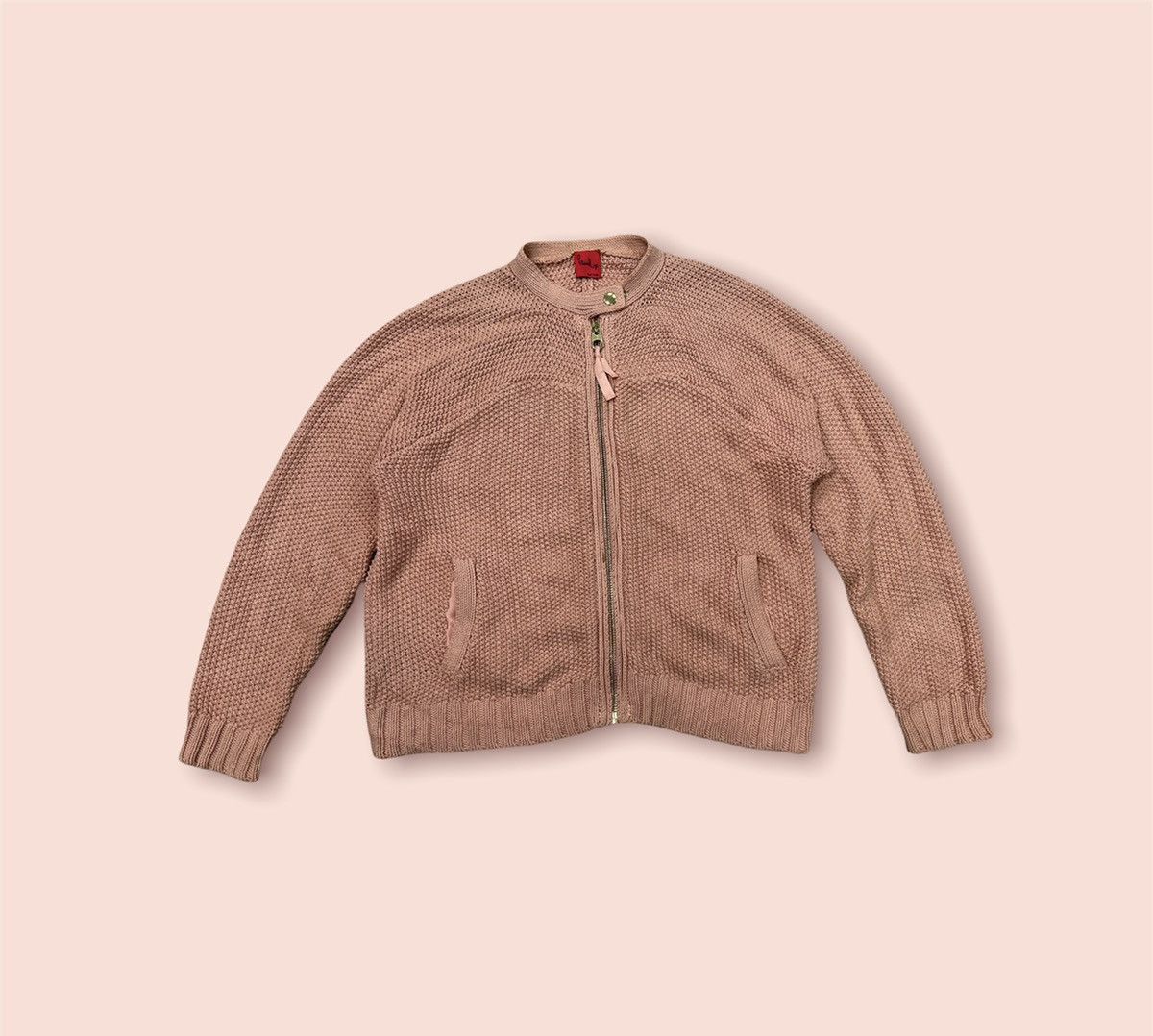 Paul Smith × R.Newbold PAUL X PAUL SMITH CABLE KNIT SWEATER CARDIGAN Size US M / EU 48-50 / 2 - 3 Thumbnail