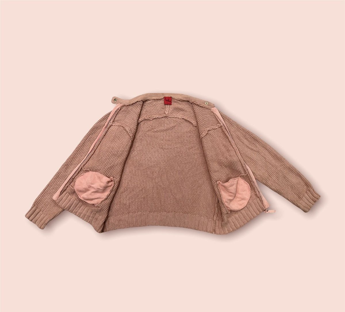 Paul Smith × R.Newbold PAUL X PAUL SMITH CABLE KNIT SWEATER CARDIGAN Size US M / EU 48-50 / 2 - 5 Thumbnail