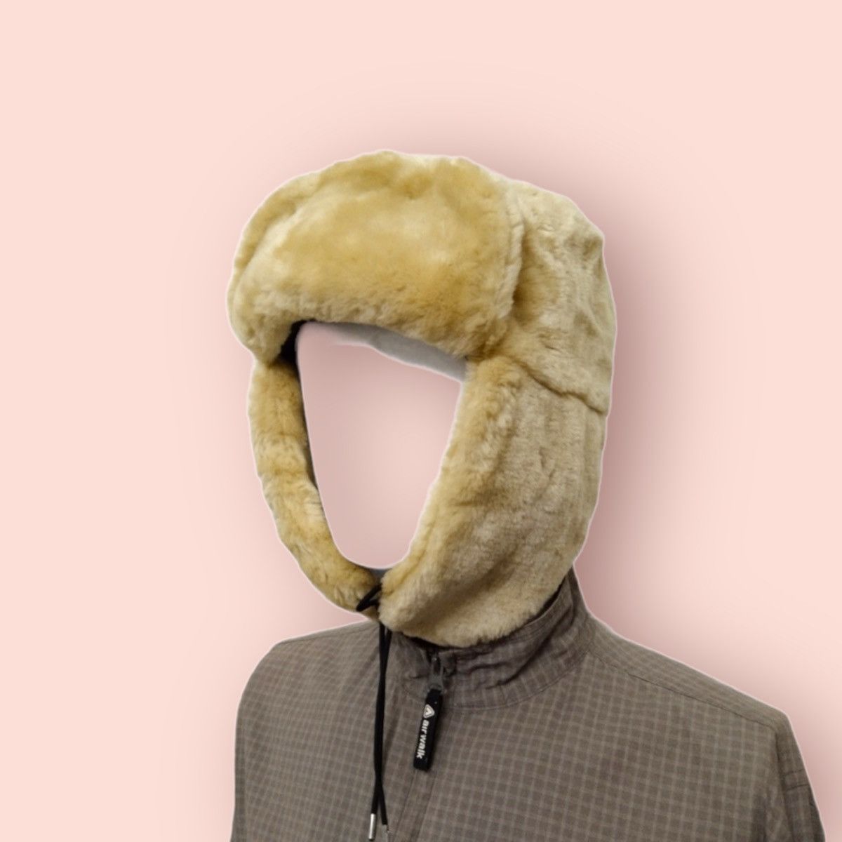 Gap GAP FLUFFY PLUSH WIND STOPPER/TRAPPER ALT BEANIE HAT Size ONE SIZE - 5 Thumbnail