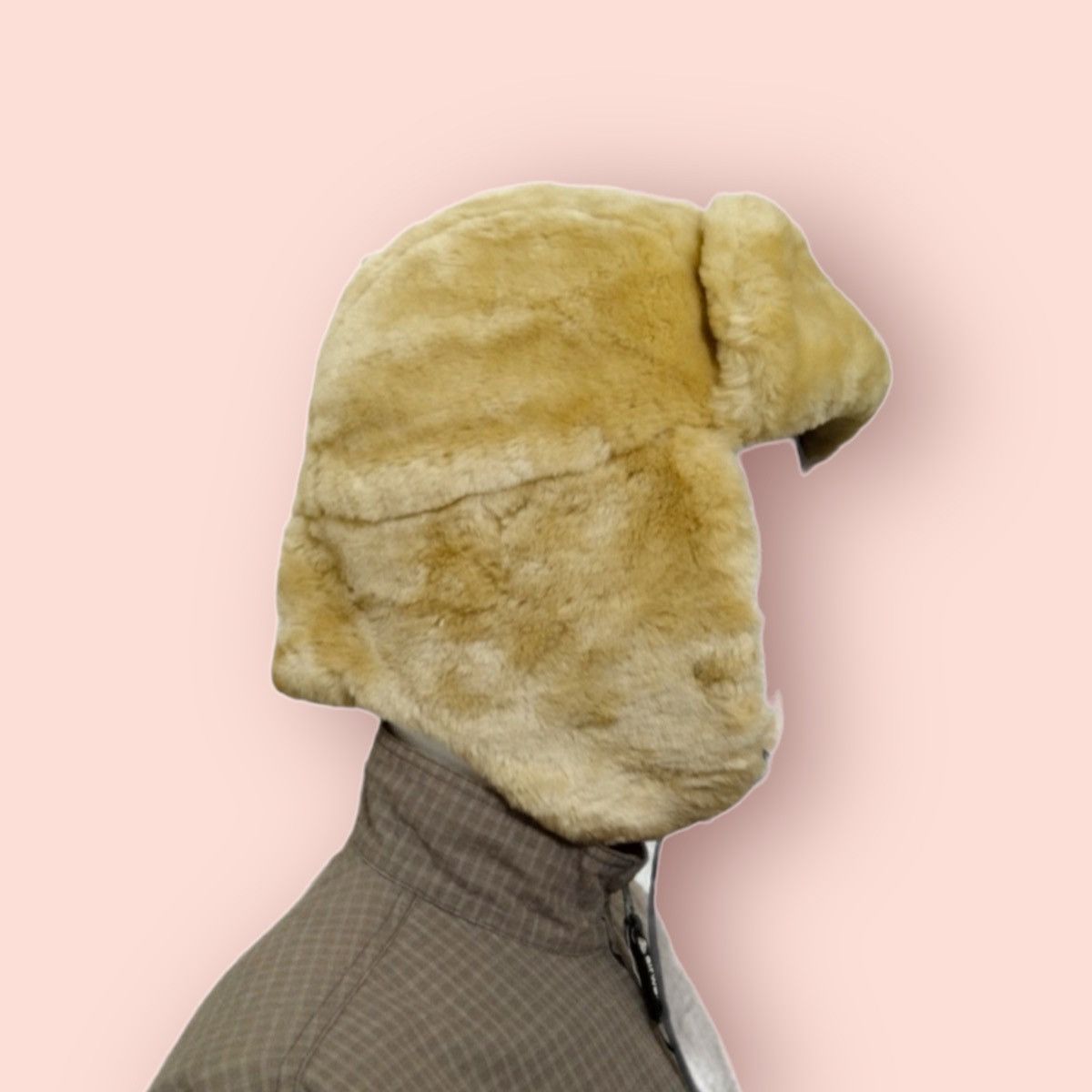 Gap GAP FLUFFY PLUSH WIND STOPPER/TRAPPER ALT BEANIE HAT Size ONE SIZE - 9 Thumbnail