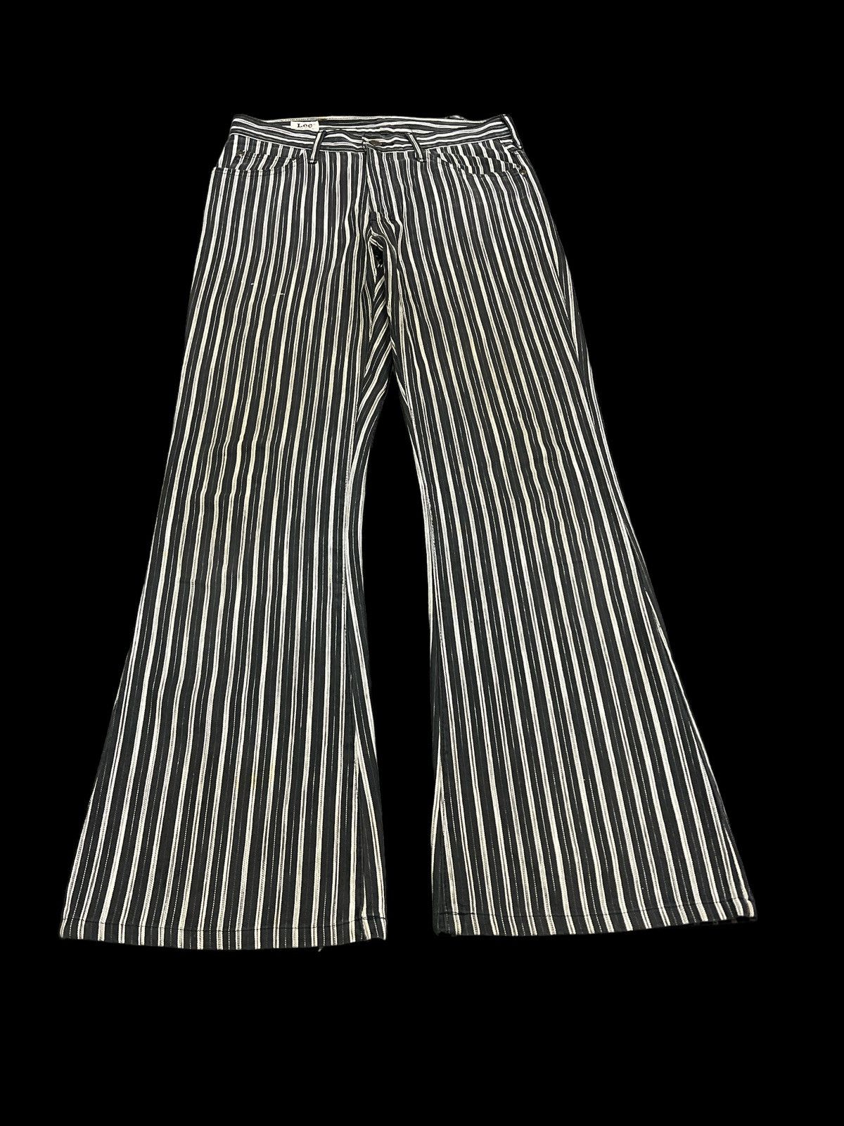 Other FLARED💥VINTAGE LEE RIDERS STRIPE KURT KOBAIN Size US 28 / EU 44 - 2 Thumbnail