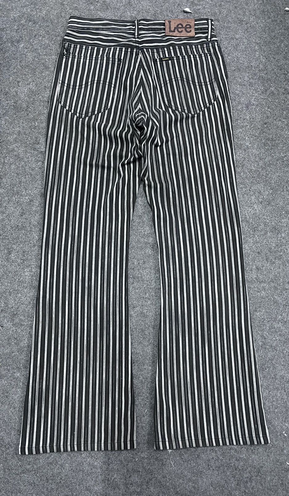 Other FLARED💥VINTAGE LEE RIDERS STRIPE KURT KOBAIN Size US 28 / EU 44 - 7 Thumbnail