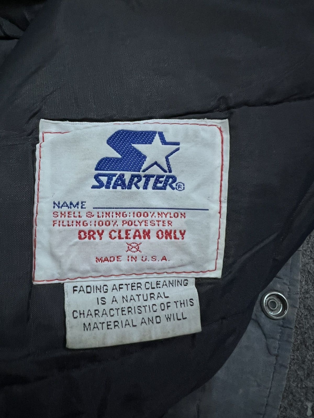 Starter VINTAGE SUN FADED STARTER NEW YORK BOMBER JACKET Size US XL / EU 56 / 4 - 12 Thumbnail