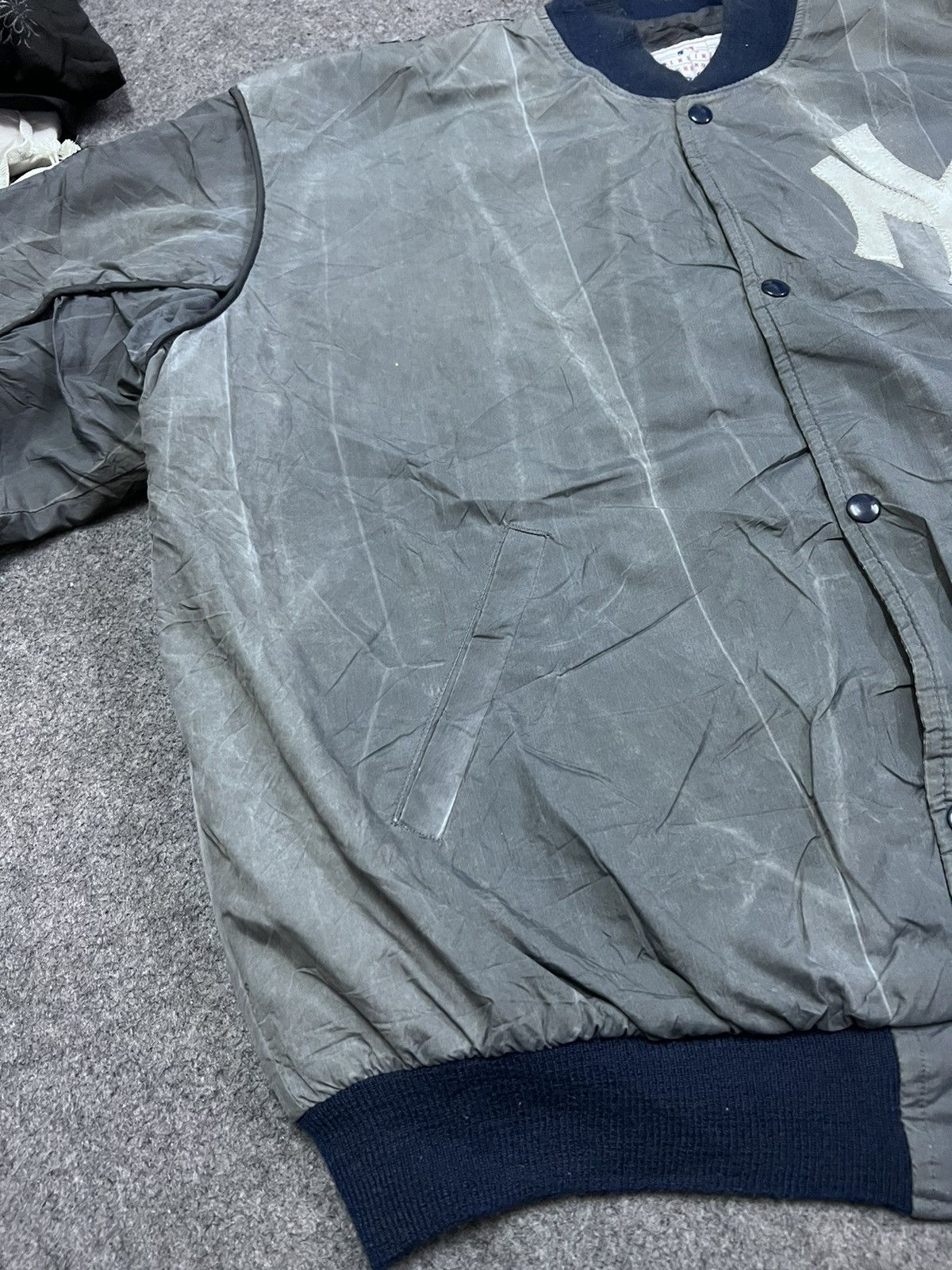 Starter VINTAGE SUN FADED STARTER NEW YORK BOMBER JACKET Size US XL / EU 56 / 4 - 9 Thumbnail