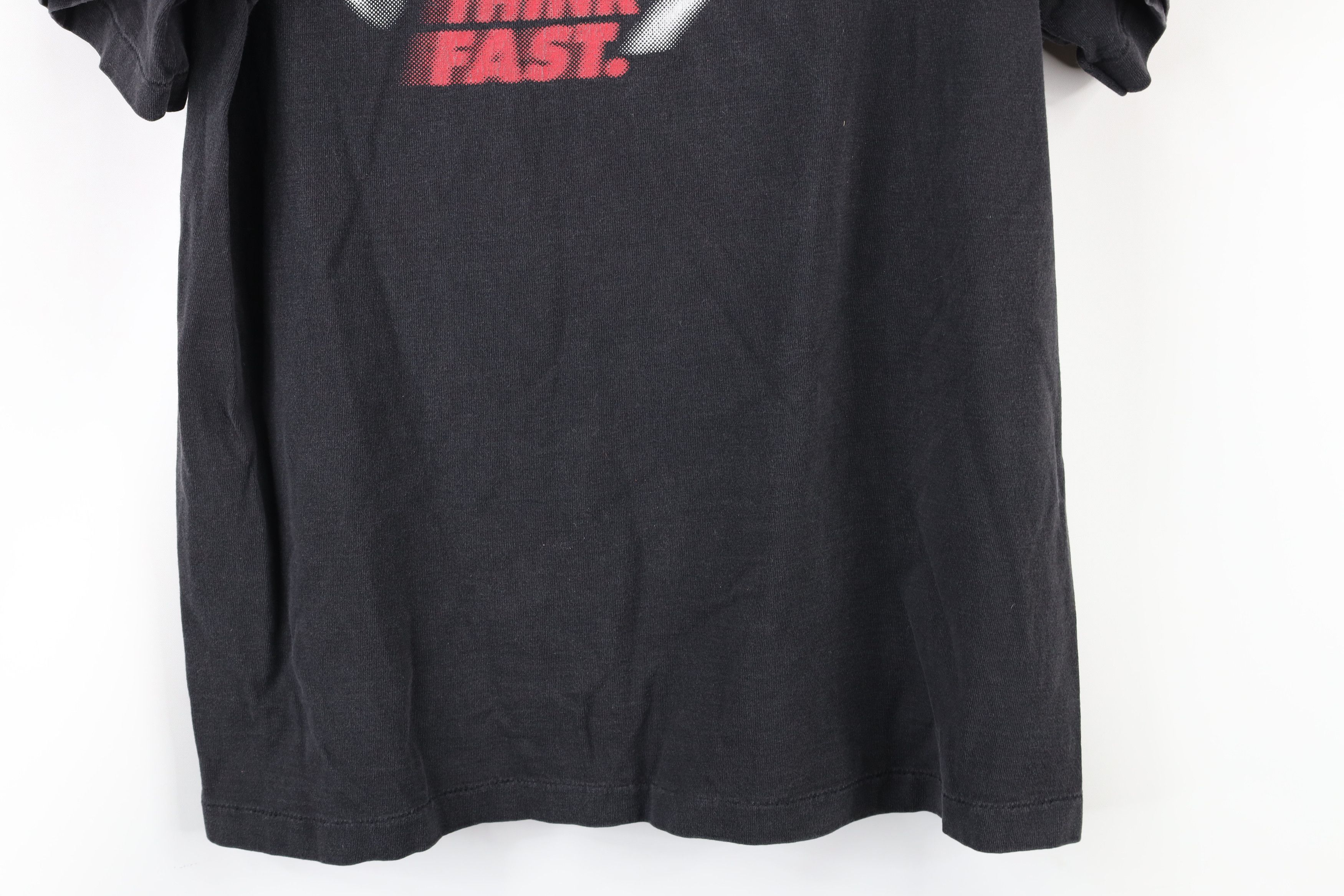 Fox Racing × Vintage Vintage 90s Fox Racing Out Double Sided T-Shirt Black USA Size US M / EU 48-50 / 2 - 12 Thumbnail